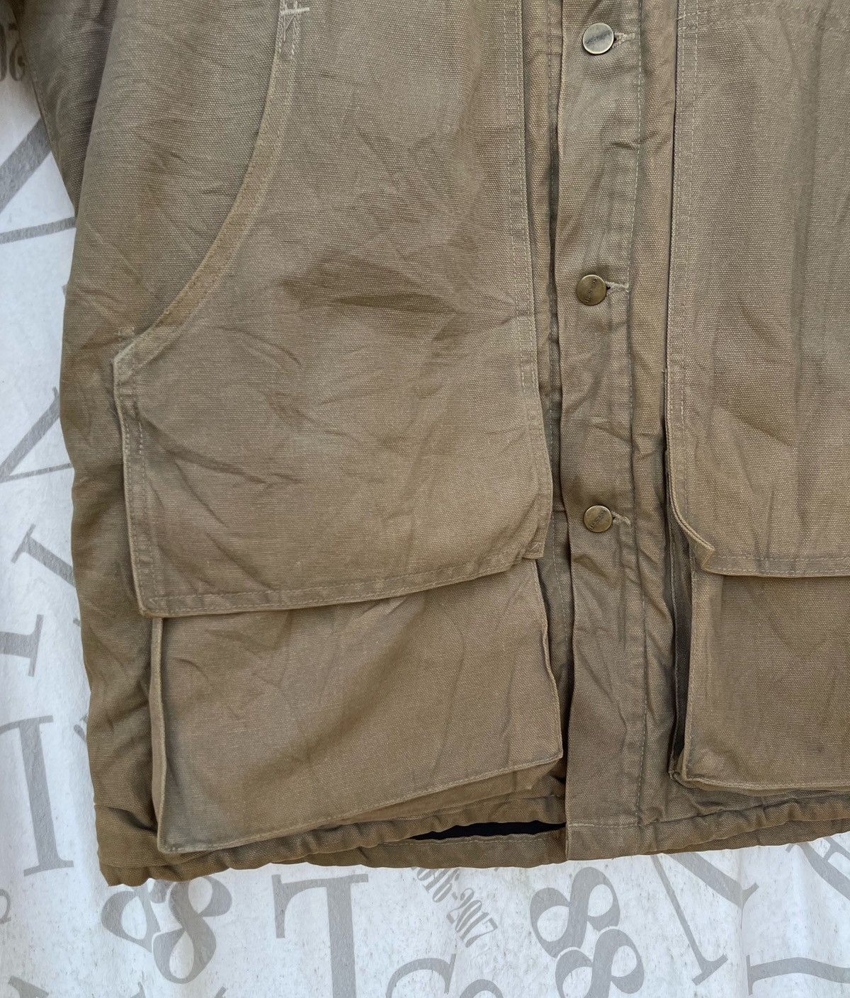 Carhartt 🔥Vintage 90's Carhartt Duck/Canvas Chore Work Jacket Size US XL / EU 56 / 4 - 8 Thumbnail