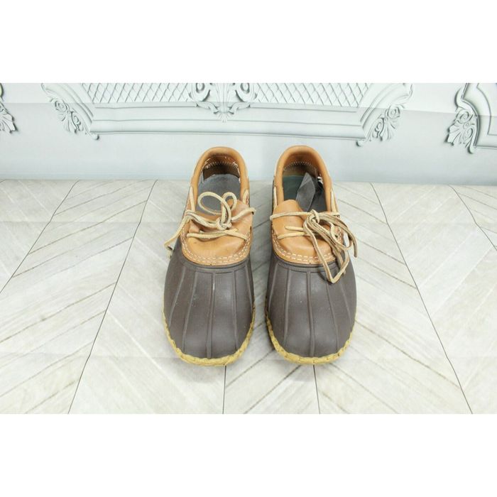 L.L. Bean LL BEAN Unlined Rubber Low Ankle Duck Moc Boots Grailed