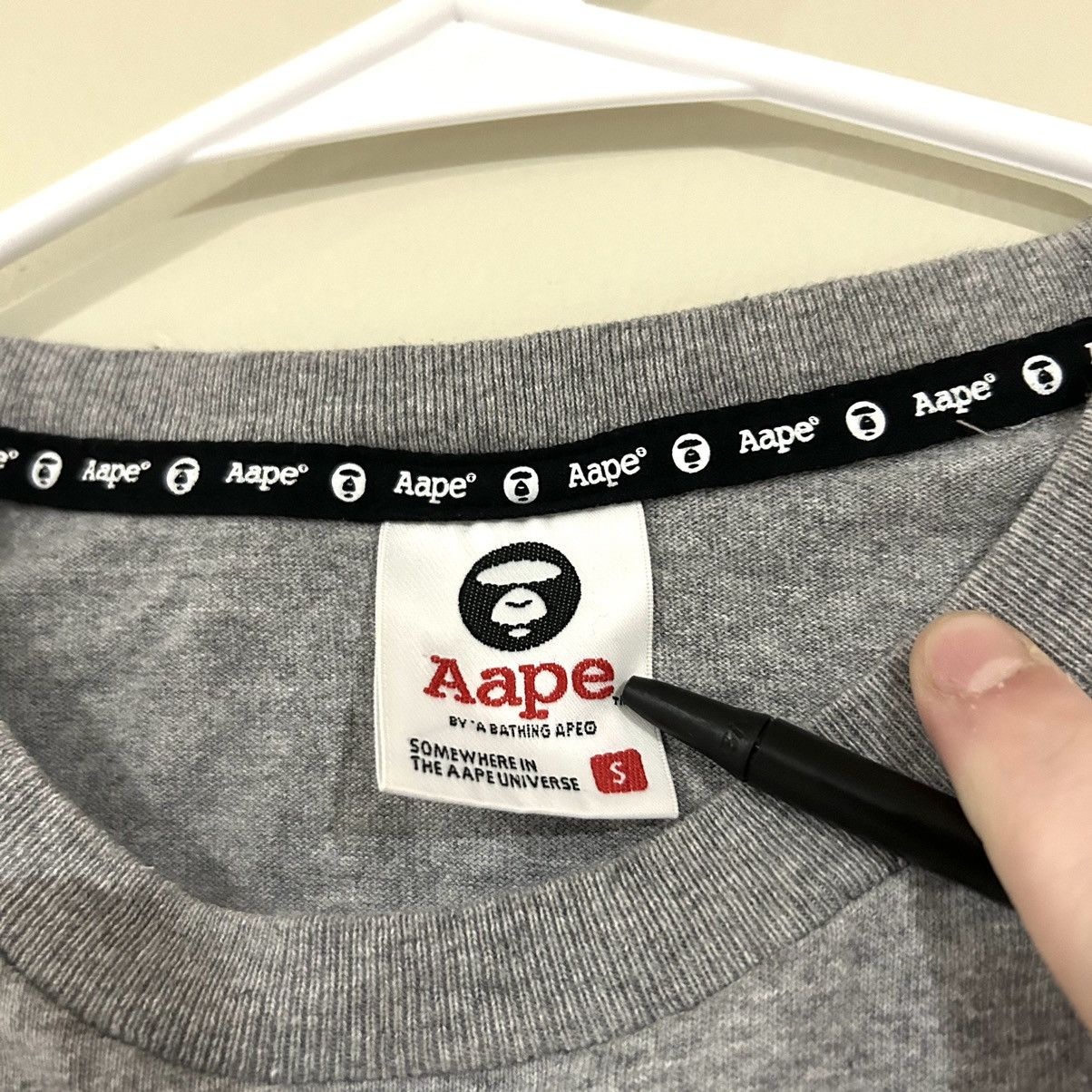 Aape Aape By A Bathing Ape Camo Logo Shirt Size US S / EU 44-46 / 1 - 5 Thumbnail