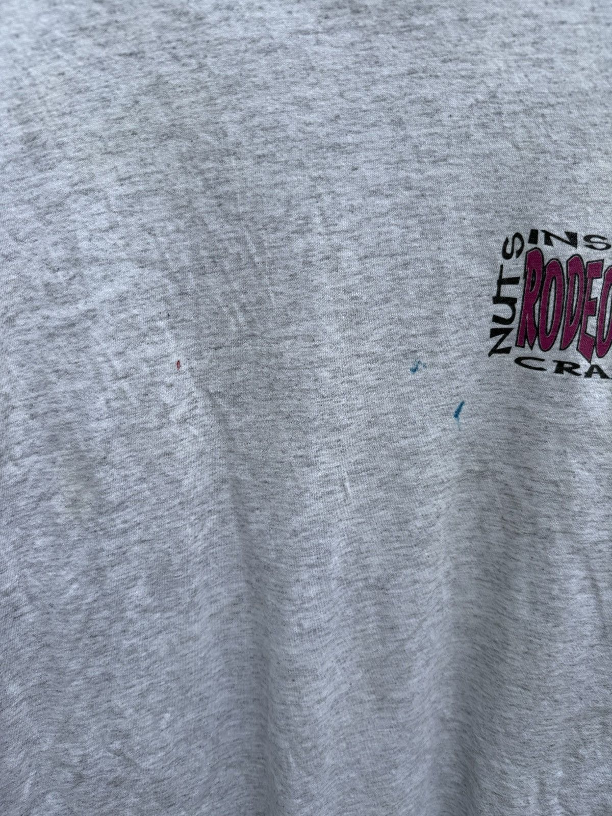Vintage Vintage Rodeo Fool Tshirt Size US L / EU 52-54 / 3 - 3 Thumbnail