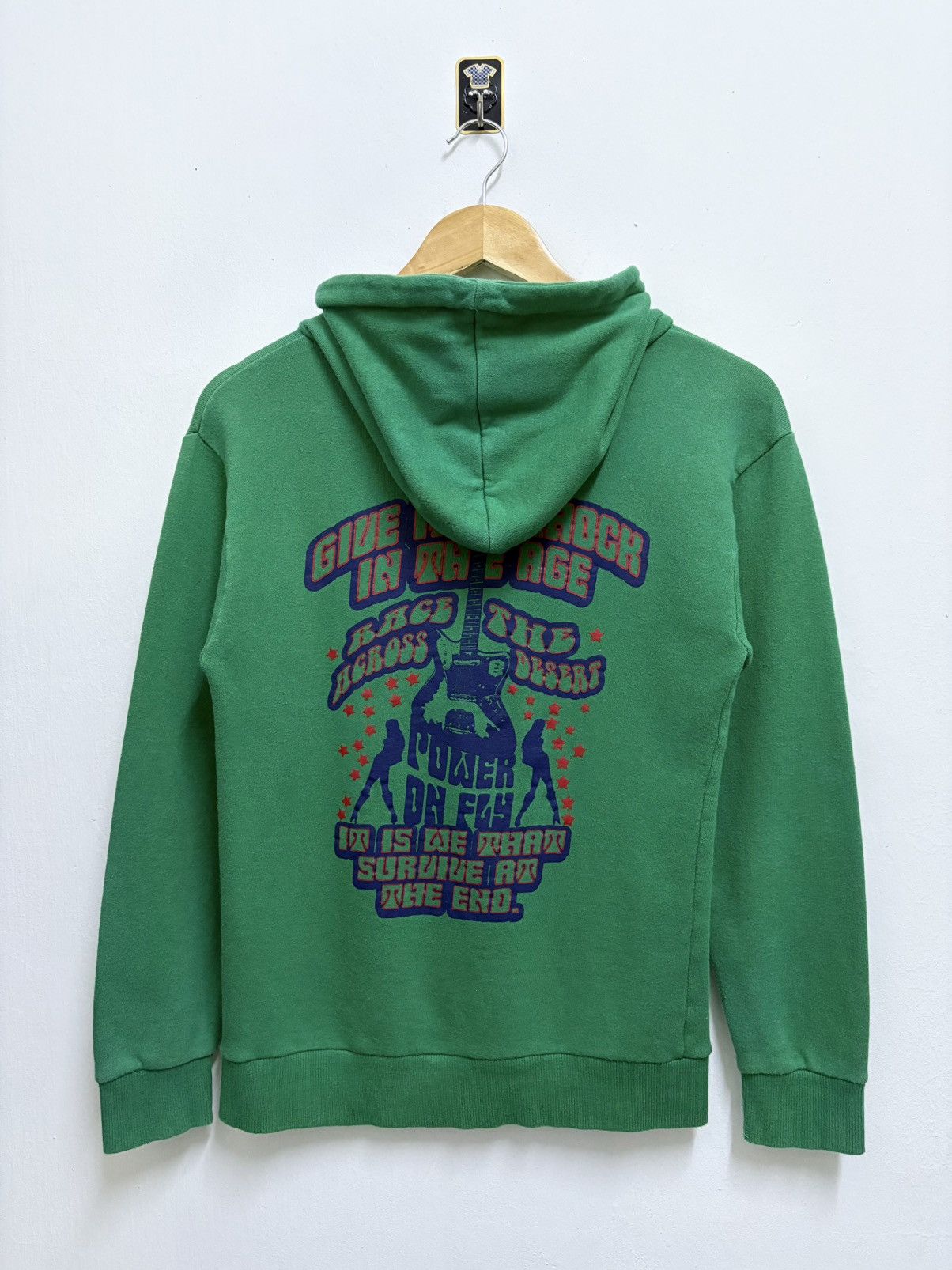 Hysteric Glamour 2000’s Girls Nite Out - Power on Fly / HG Hoodie Zipper Size S / US 4 / IT 40 - 1 Thumbnail
