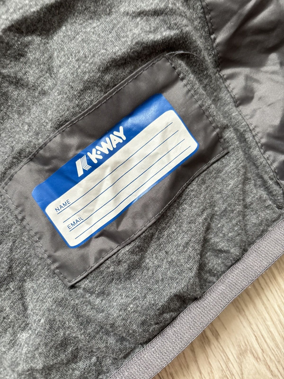 K-Way K-Way Jacques Jersey Women’s Jacket Gray Size S Windbreaker Size S / US 4 / IT 40 - 17 Thumbnail