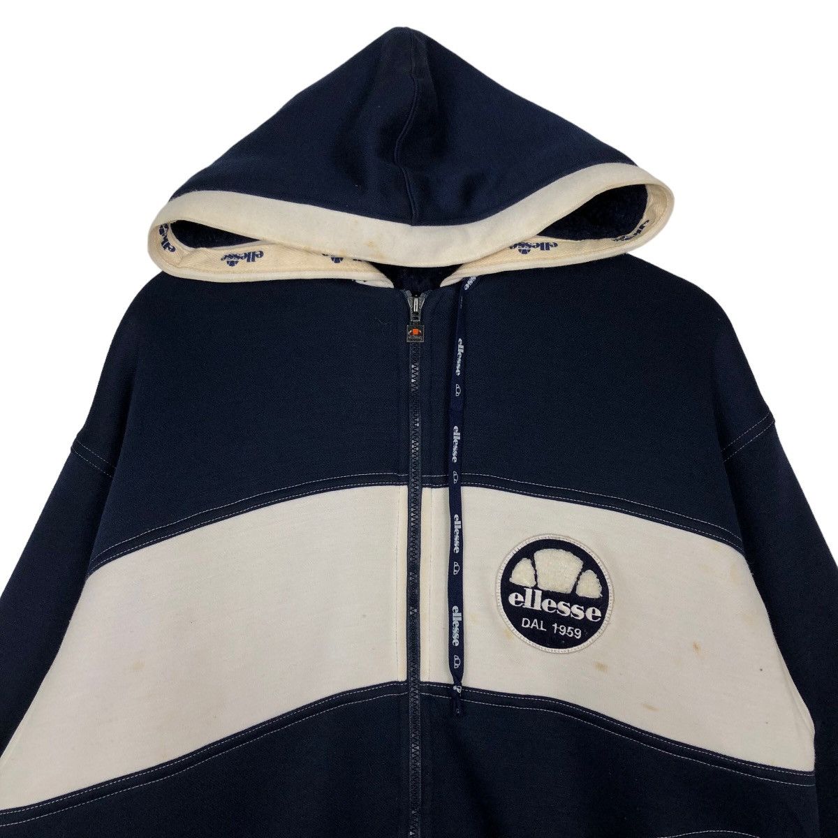 Ellesse 🔥90’s Vintage Ellesse Hoodie Jacket Big Logo Size US M / EU 48-50 / 2 - 2 Thumbnail