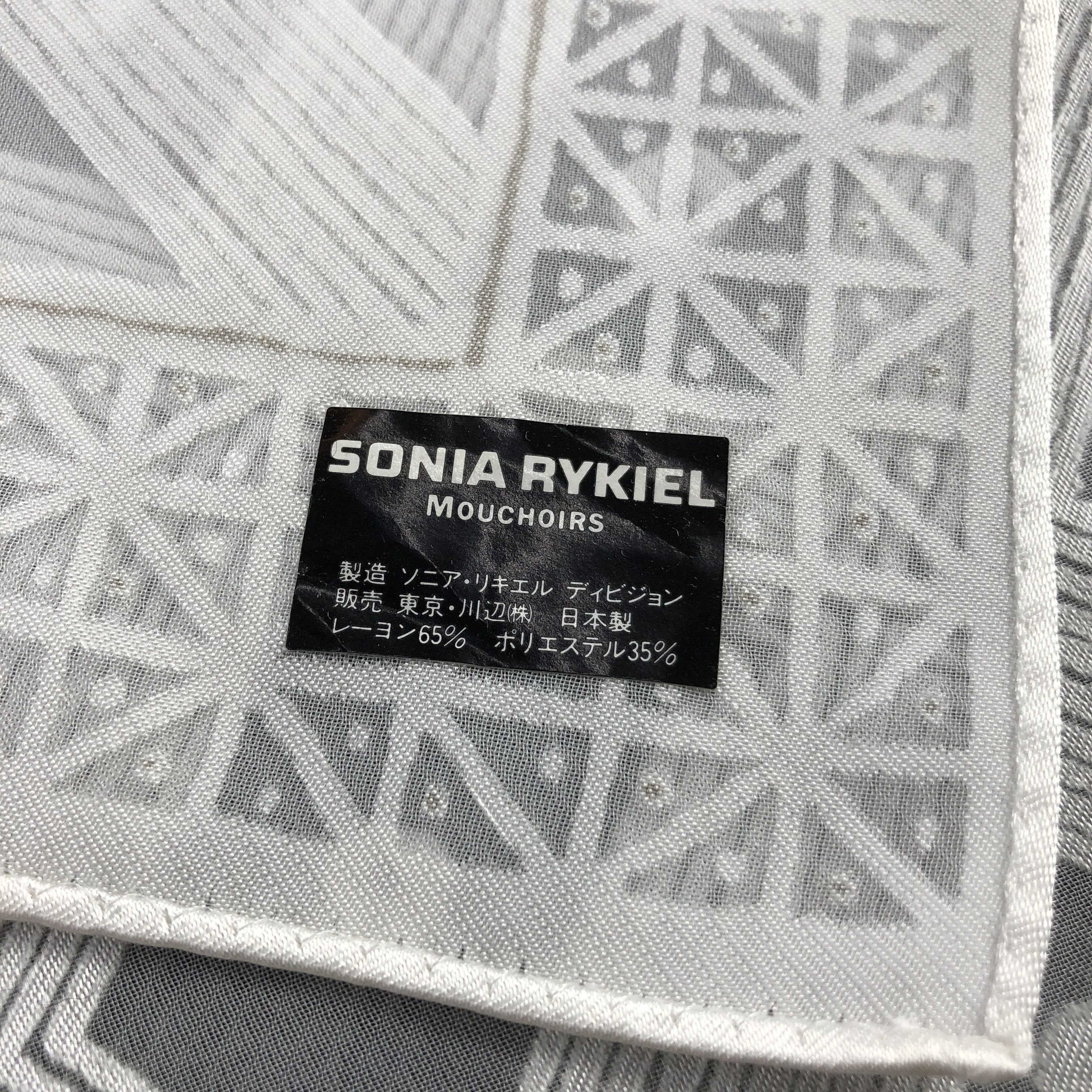Sonia Rykiel Sonia Rykiel Handkerchief Neckerchief Bandana H2788 Size ONE SIZE - 5 Thumbnail
