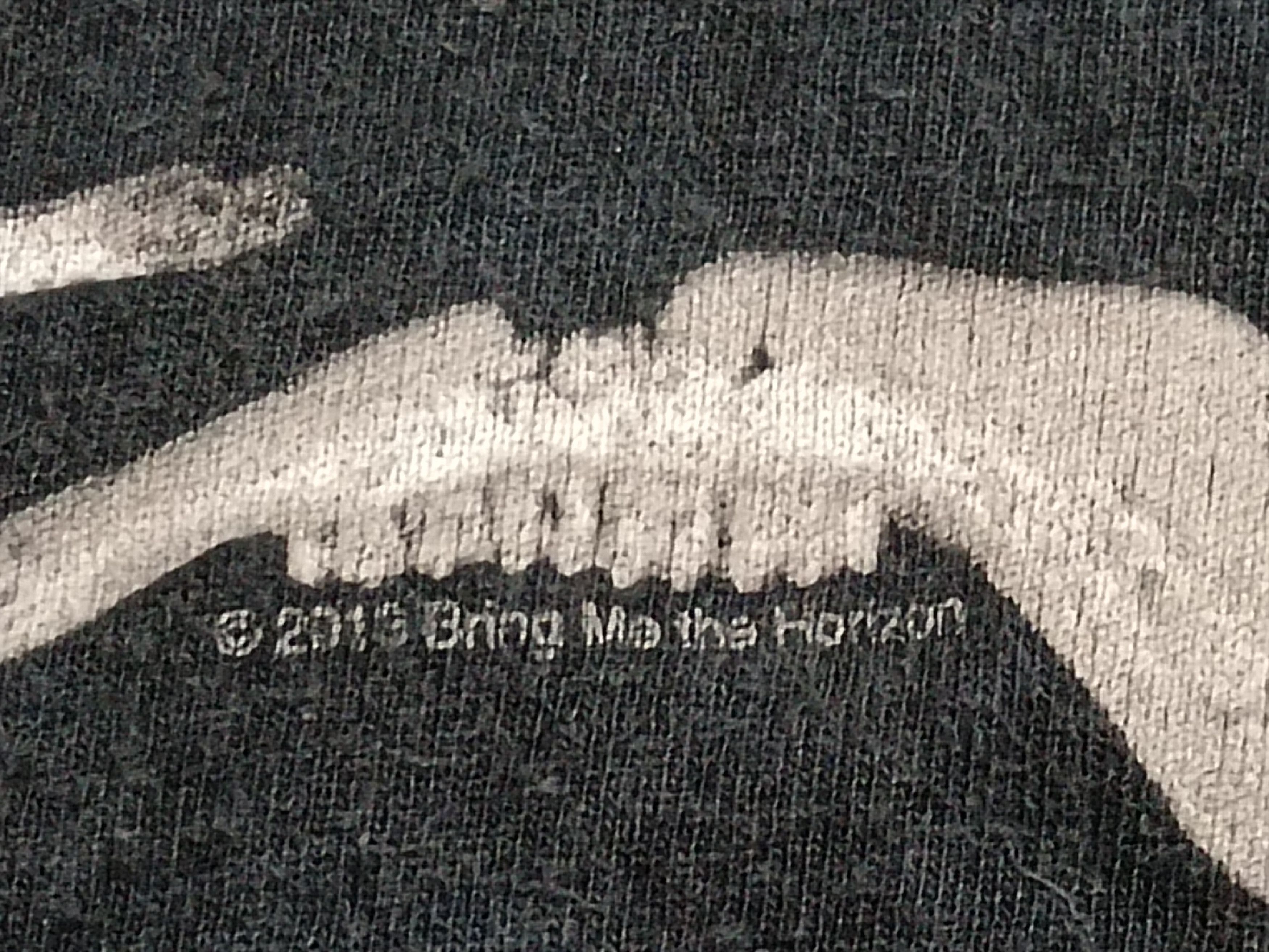 Band Tees × Vintage VINTAGE BRING ME THE HORIZON SKELETON SHIRT Size US S / EU 44-46 / 1 - 3 Thumbnail