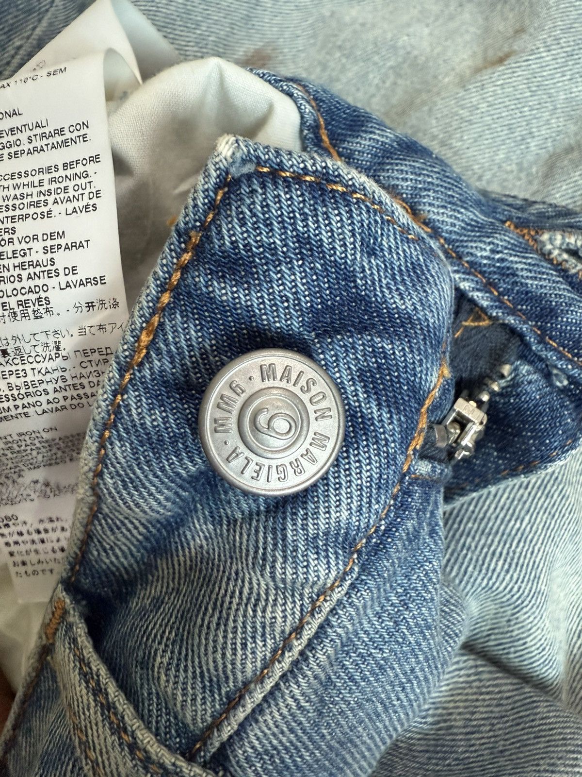 Maison Margiela MAISON MARGIELA DENIM SKIRT M6 Size 28" / US 6 / IT 42 - 11 Thumbnail