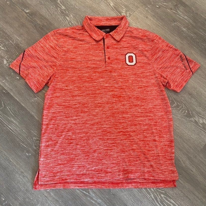 Nike Ohio State Football Red Athletic Polo L Bin J-24 Size US L / EU 52-54 / 3 - 1 Thumbnail