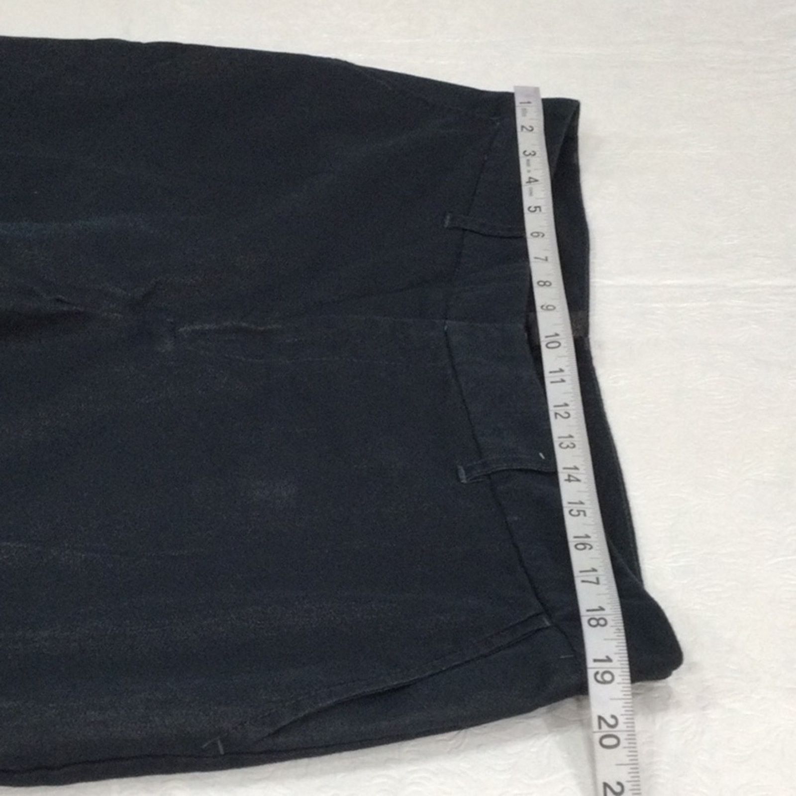 Mossimo Mossimo Stretch Fit 4 Navy Cuffed Mid Rise Dress Pant 18 Size 40" / US 18 - 10 Thumbnail