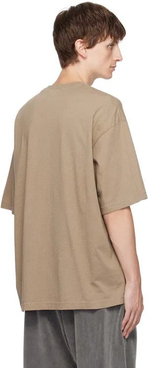 Acne Studios o1y1024 T-Shirt in Light Brown Size US S / EU 44-46 / 1 - 4 Thumbnail