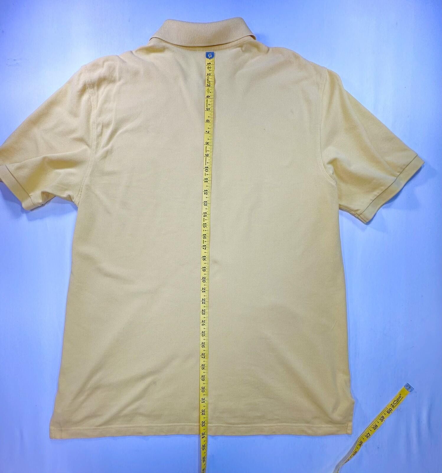 Brooks Brothers Brooks Brothers 1/4 Button 346 Polo Shirt Yellow Mens 2XL Size US XXL / EU 58 / 5 - 3 Thumbnail