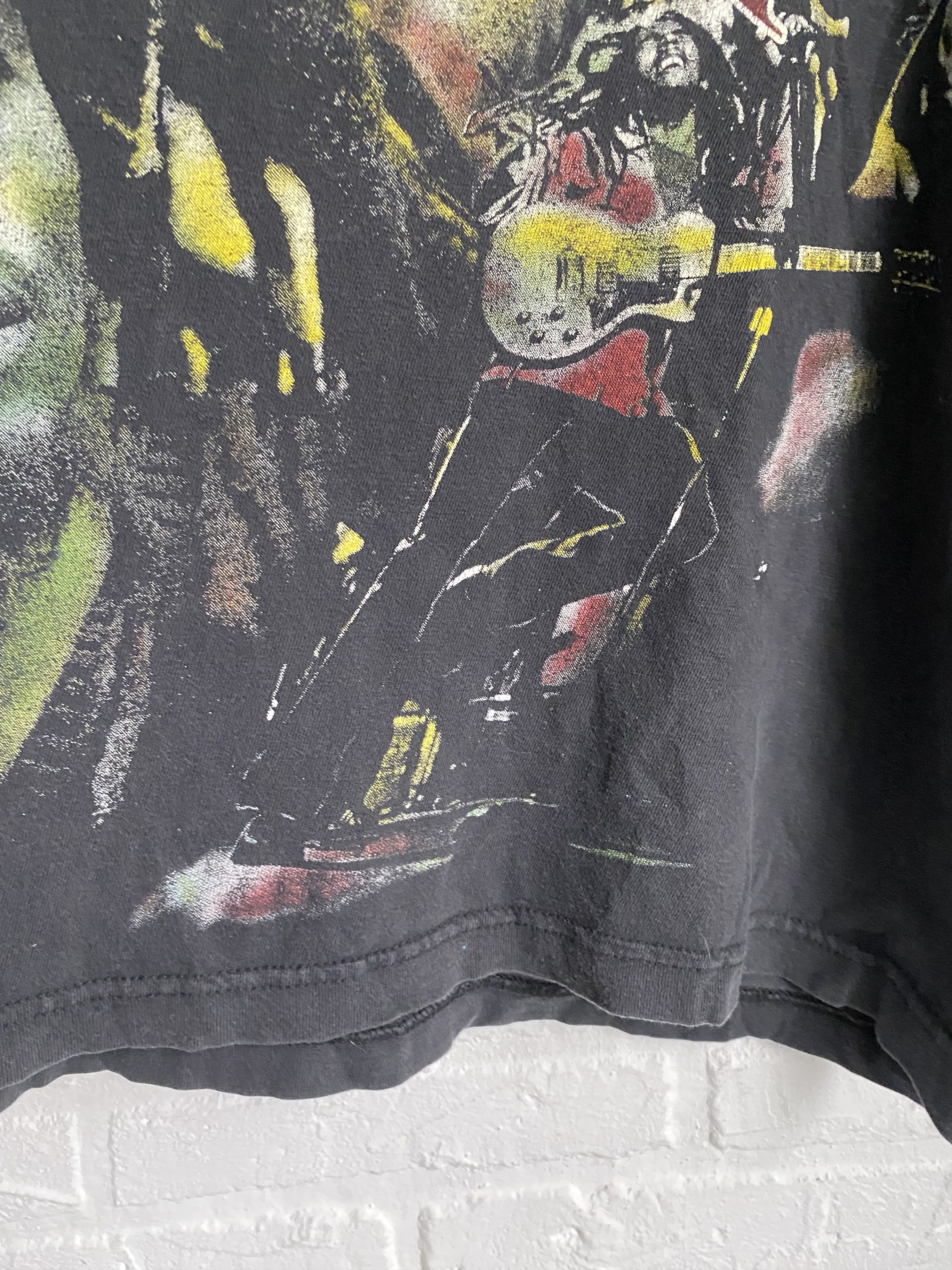 Band Tees × Bob Marley × Vintage Vintage 2001 Bob Marley Reggae music t-shirt Size US M / EU 48-50 / 2 - 3 Thumbnail