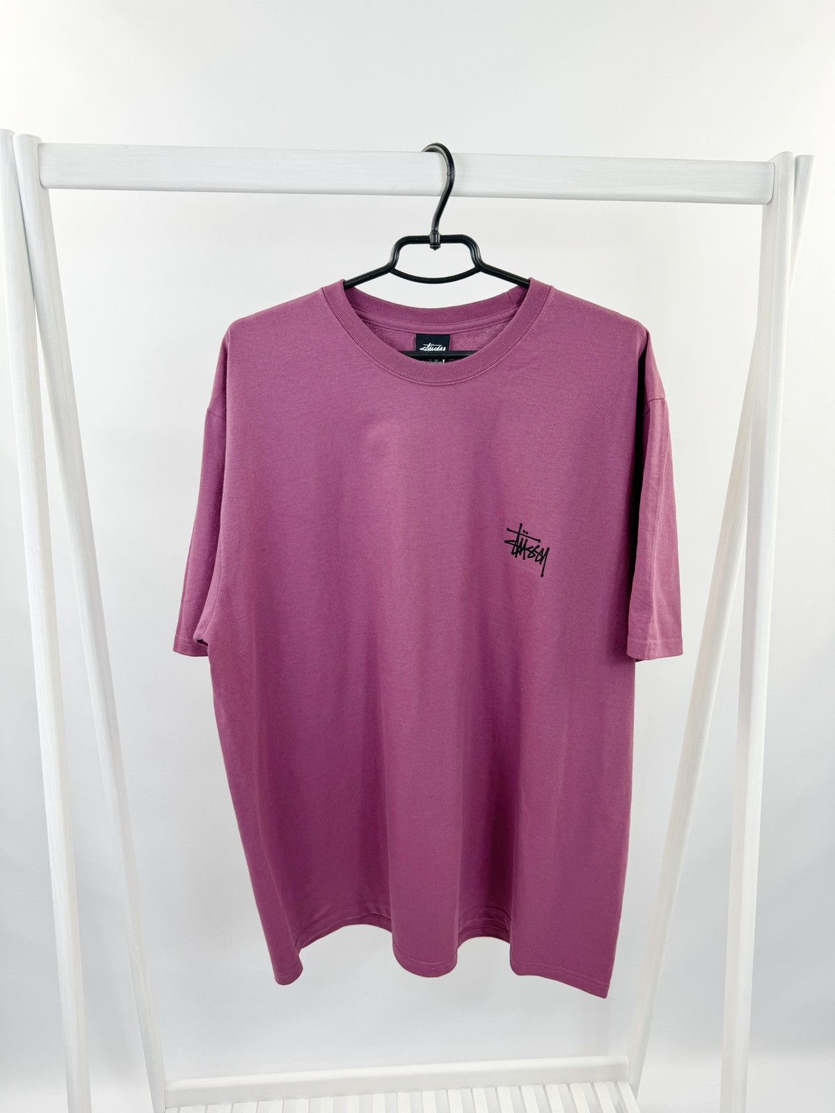 Stussy Stussy Basic Berry T-shirt Size US XL / EU 56 / 4 - 6 Thumbnail