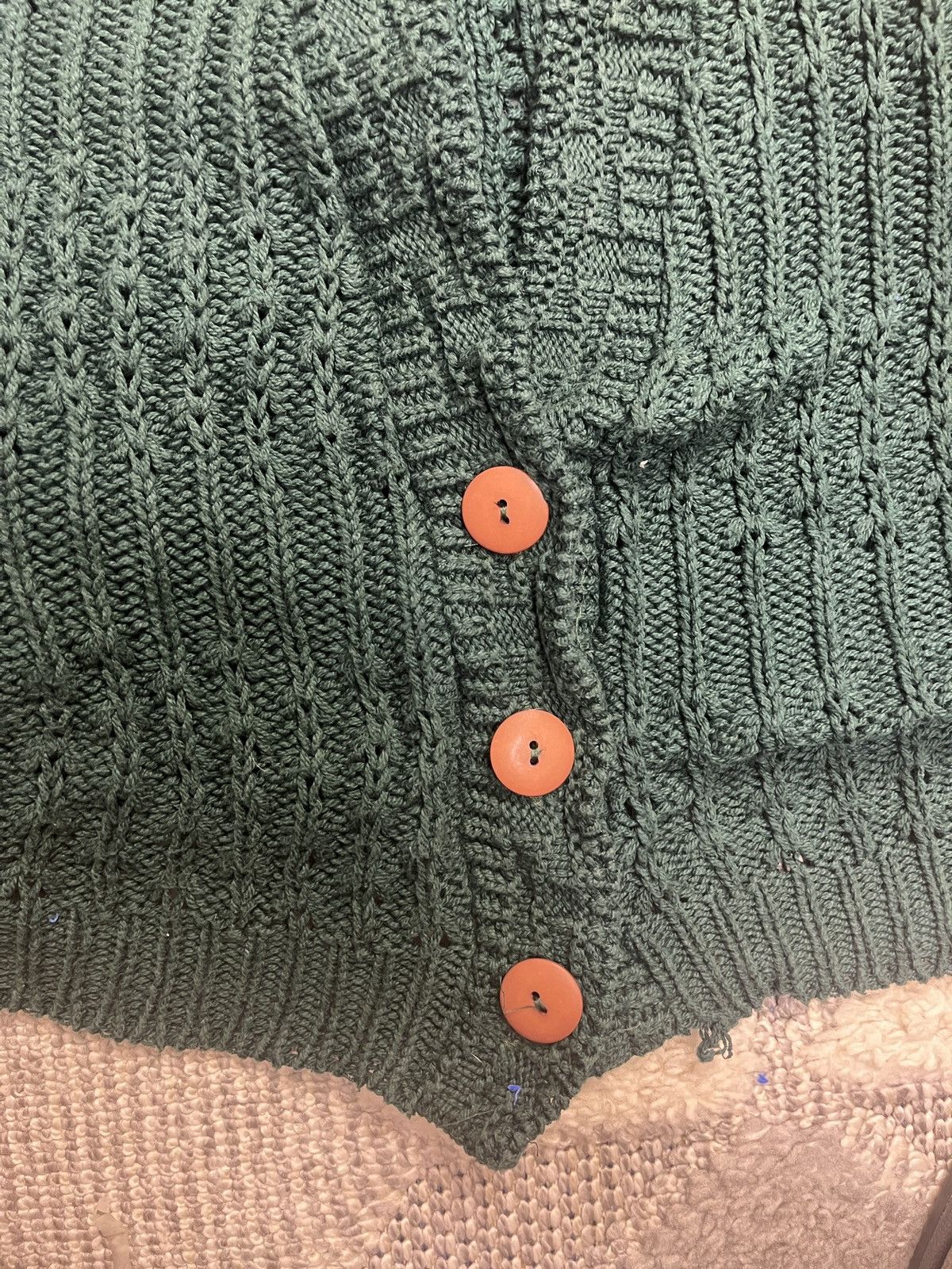 Vintage VINTAGE CARDIGAN KNITTED Size M / US 6-8 / IT 42-44 - 3 Thumbnail