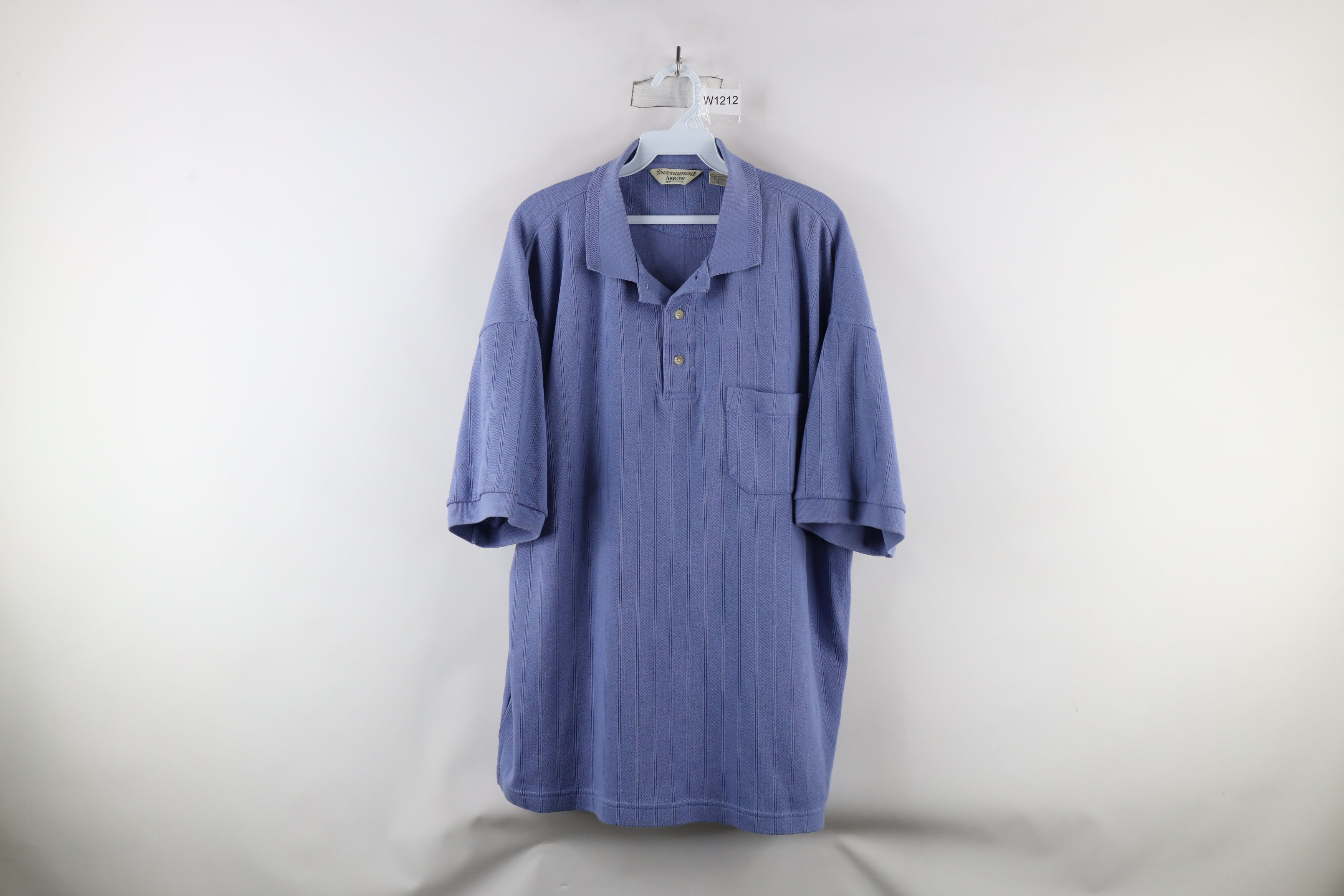 Vintage Vintage 90s Streetwear Baggy Fit Collared Golf Polo Shirt Size US L / EU 52-54 / 3 - 1 Thumbnail