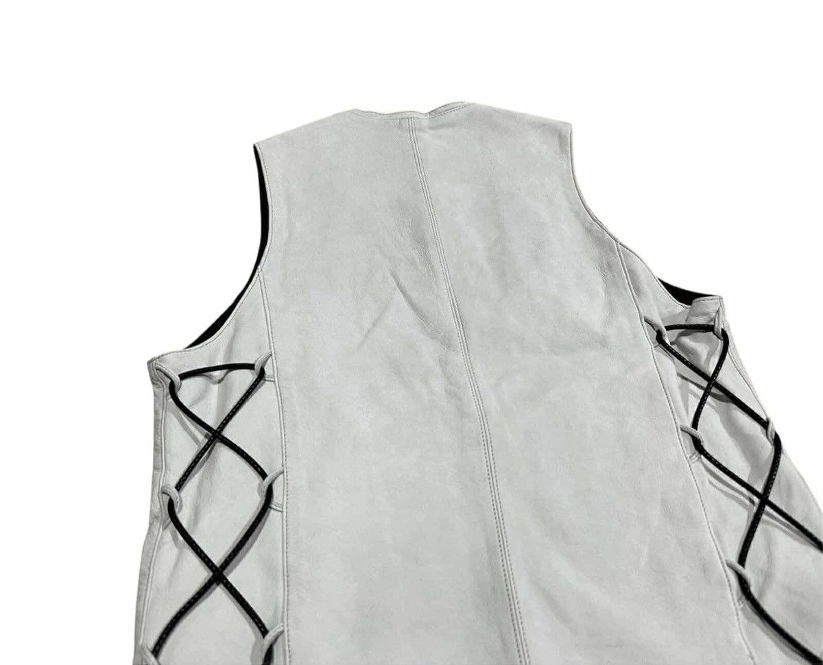 14th Addiction × If Six Was Nine × KMRii 🔥Y2K Archived Kiryuyrik Leather Vest Jacket Bondage Laces Up Size US L / EU 52-54 / 3 - 7 Thumbnail