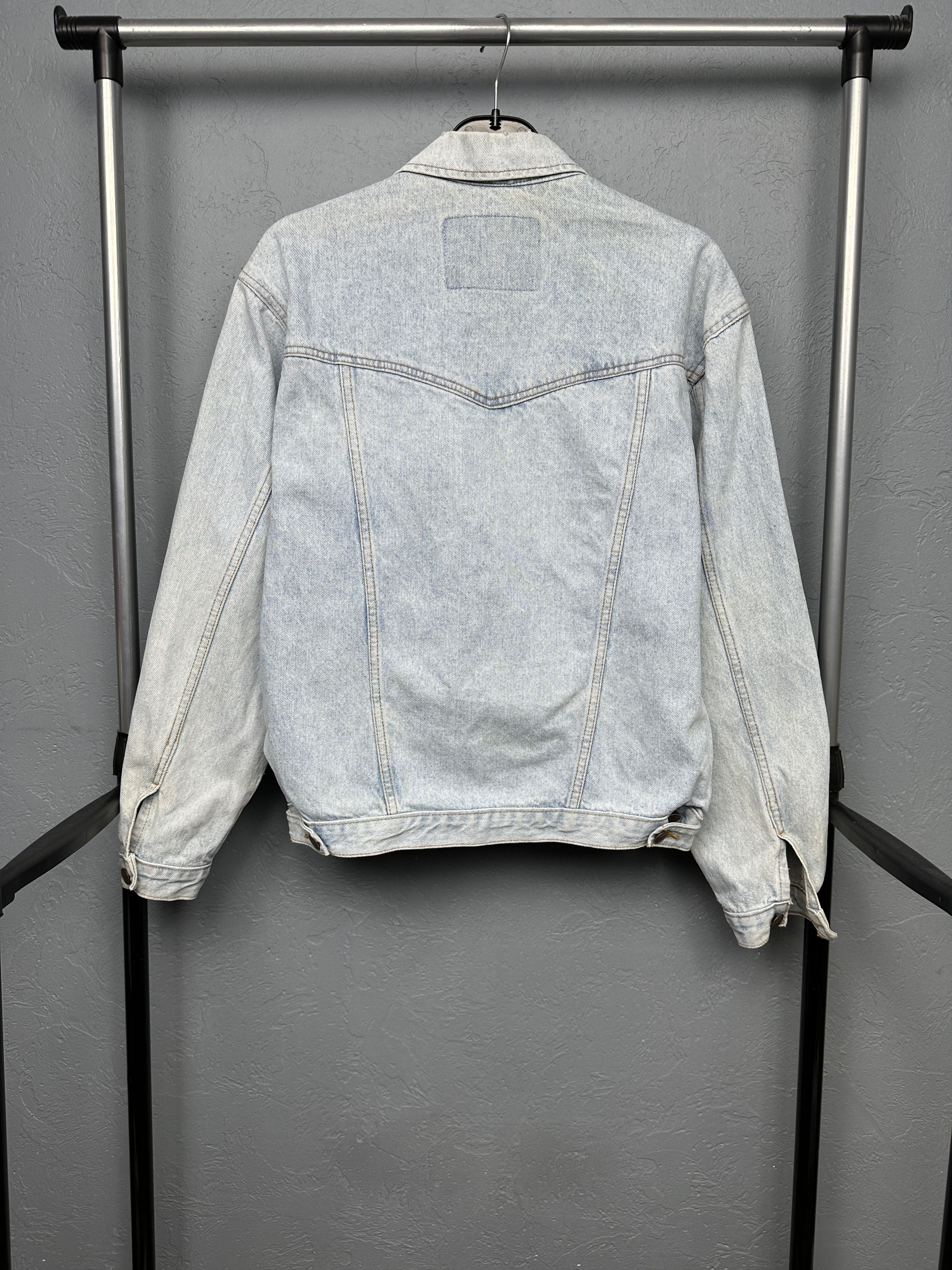Wrangler Wrangler 80s 90s Vintage Mens Denim Jacket Size US M / EU 48-50 / 2 - 10 Thumbnail