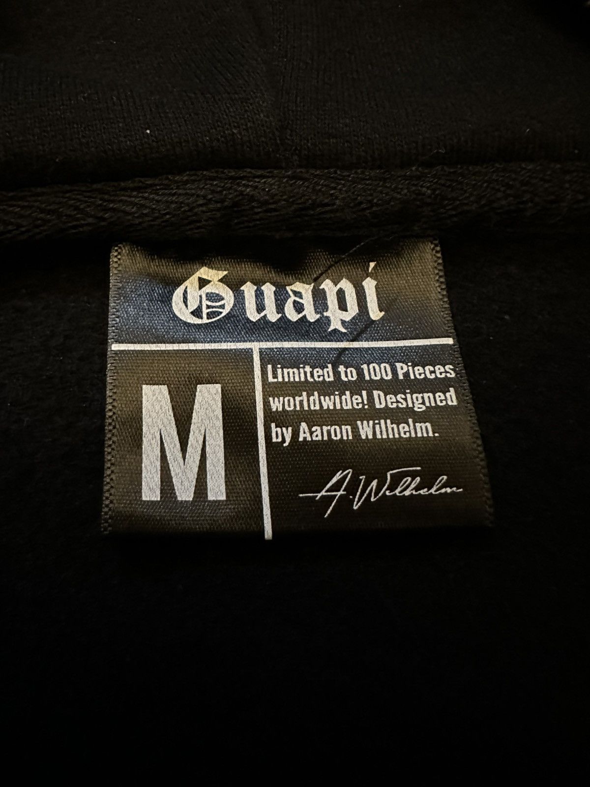 Designer rare Guapi Bats Eyes Half Zip Hoodie Size US M / EU 48-50 / 2 - 7 Thumbnail