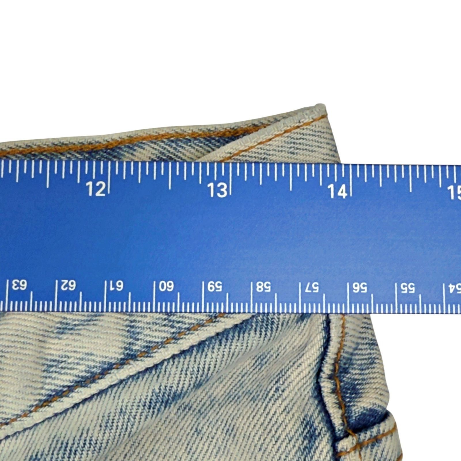 Jordache Vintage 80s Jordache Acid Washed High Waist Jeans Zip Ankles Size 36" / US 14 / IT 50 - 8 Thumbnail