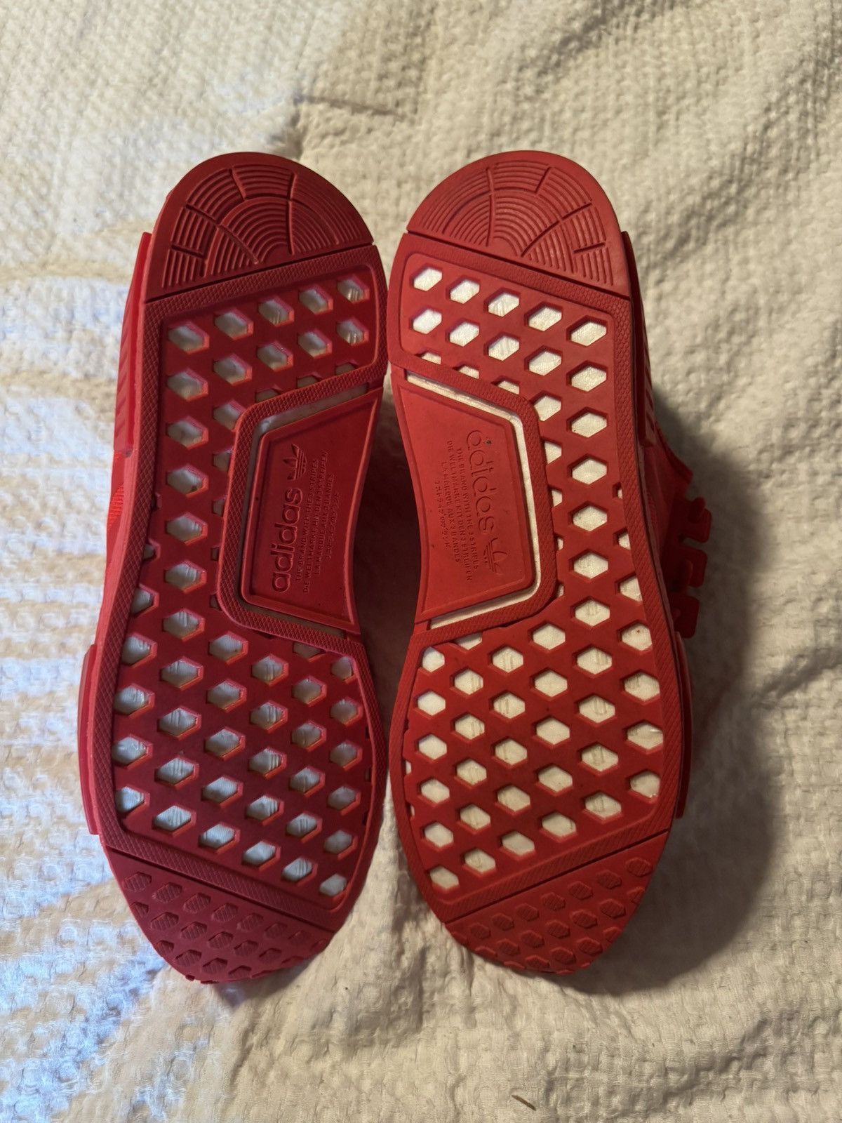 Adidas Red nmd addidas mens 10.5 Size US 10.5 / EU 43-44 - 5 Thumbnail