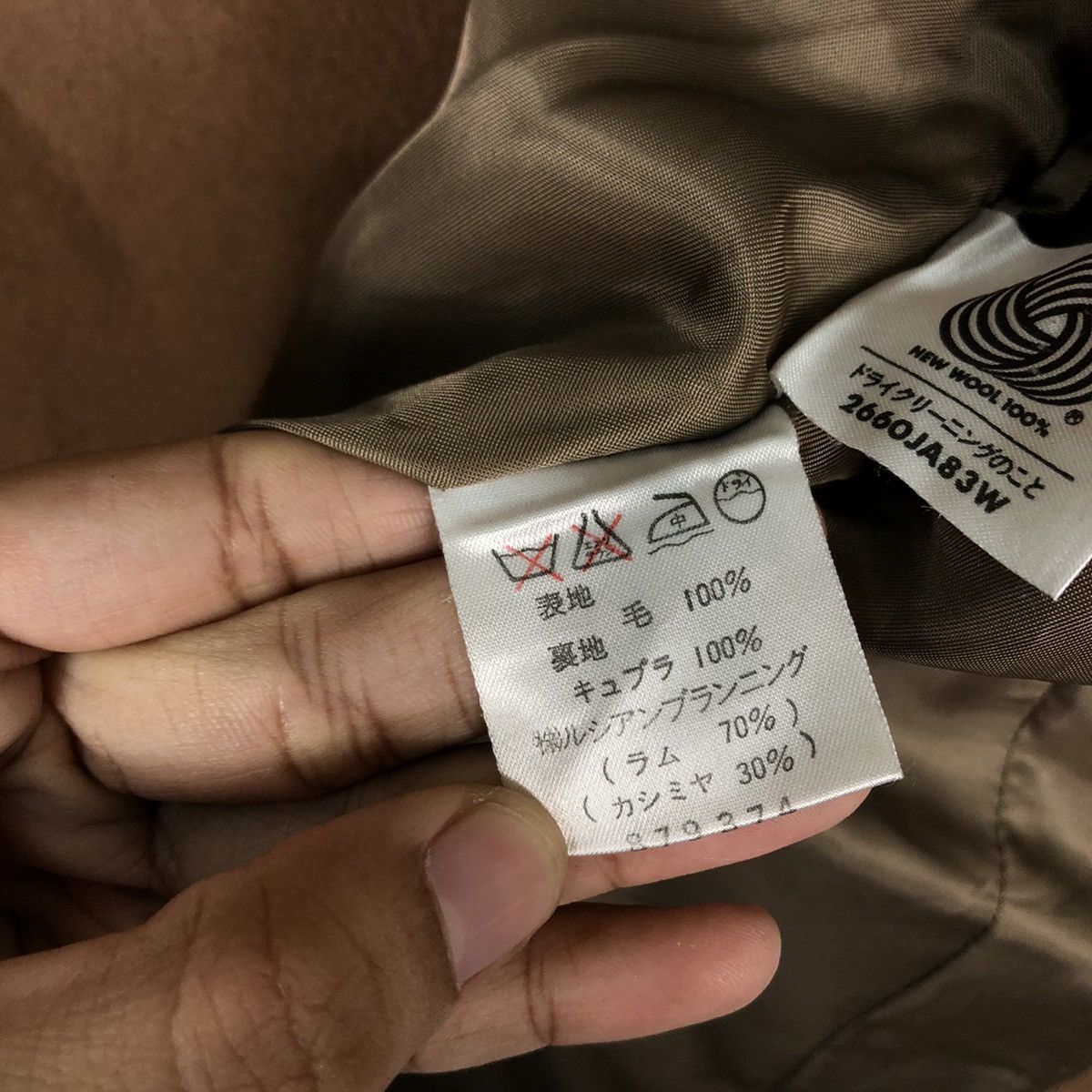 Japanese Brand 🔥Wool Herringbone Jacket 49 AV Junko Shimada Japan Size US M / EU 48-50 / 2 - 19 Thumbnail