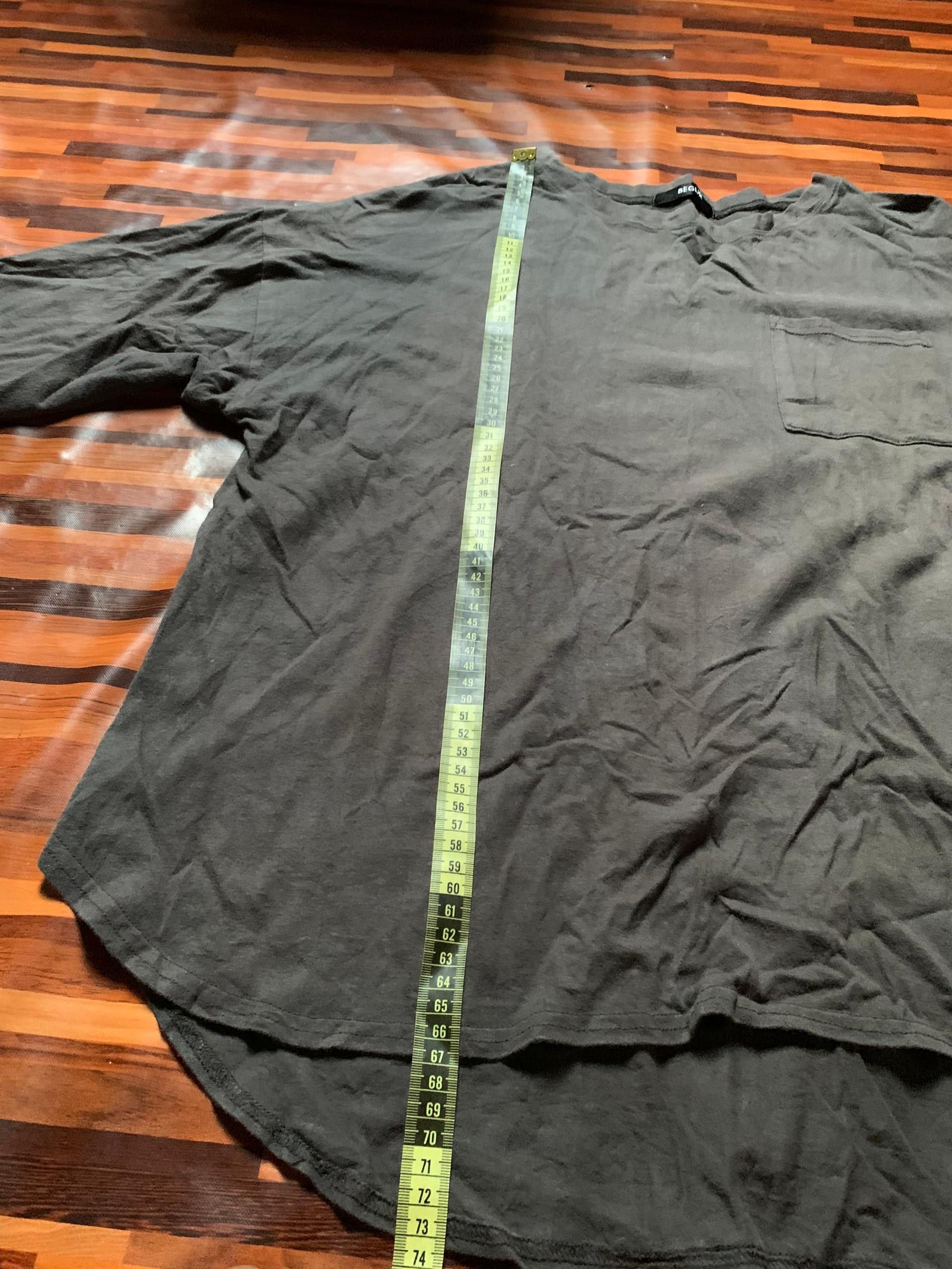 Vintage BEGUM DARK GRAY SWEATSHIRT peace Size US L / EU 52-54 / 3 - 8 Thumbnail
