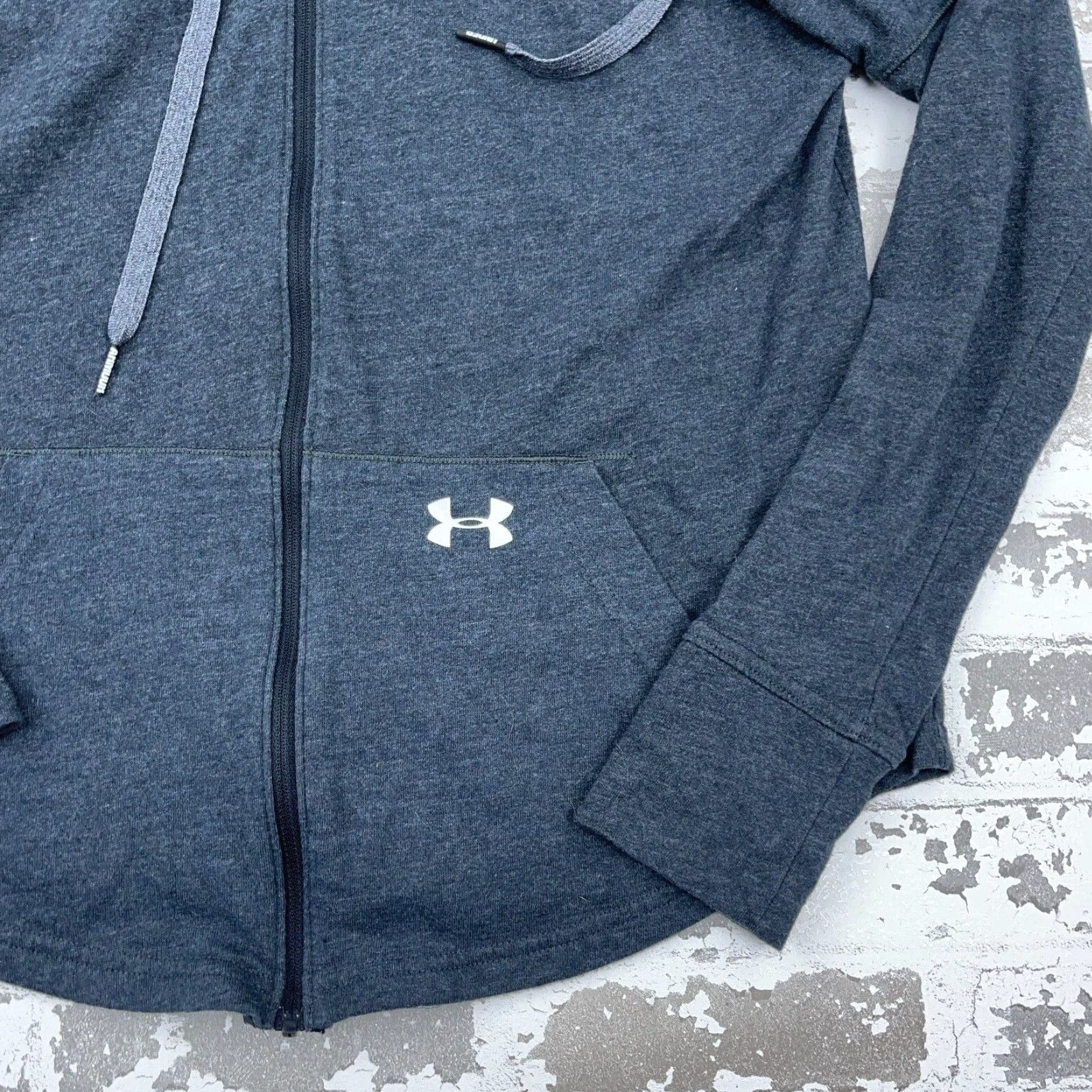 Under Armour Under Armour Shirt Women Small Tee Hoodie Jacket Lightweight Unlined Active Size S / US 4 / IT 40 - 4 Thumbnail