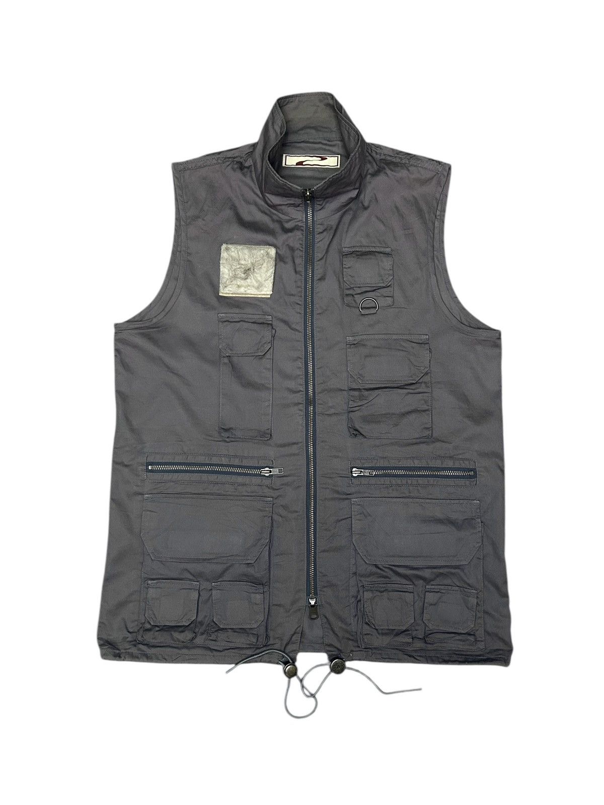 Beauty Beast 90s Cargo Vest with Fur Patch Size US L / EU 52-54 / 3 - 1 Thumbnail