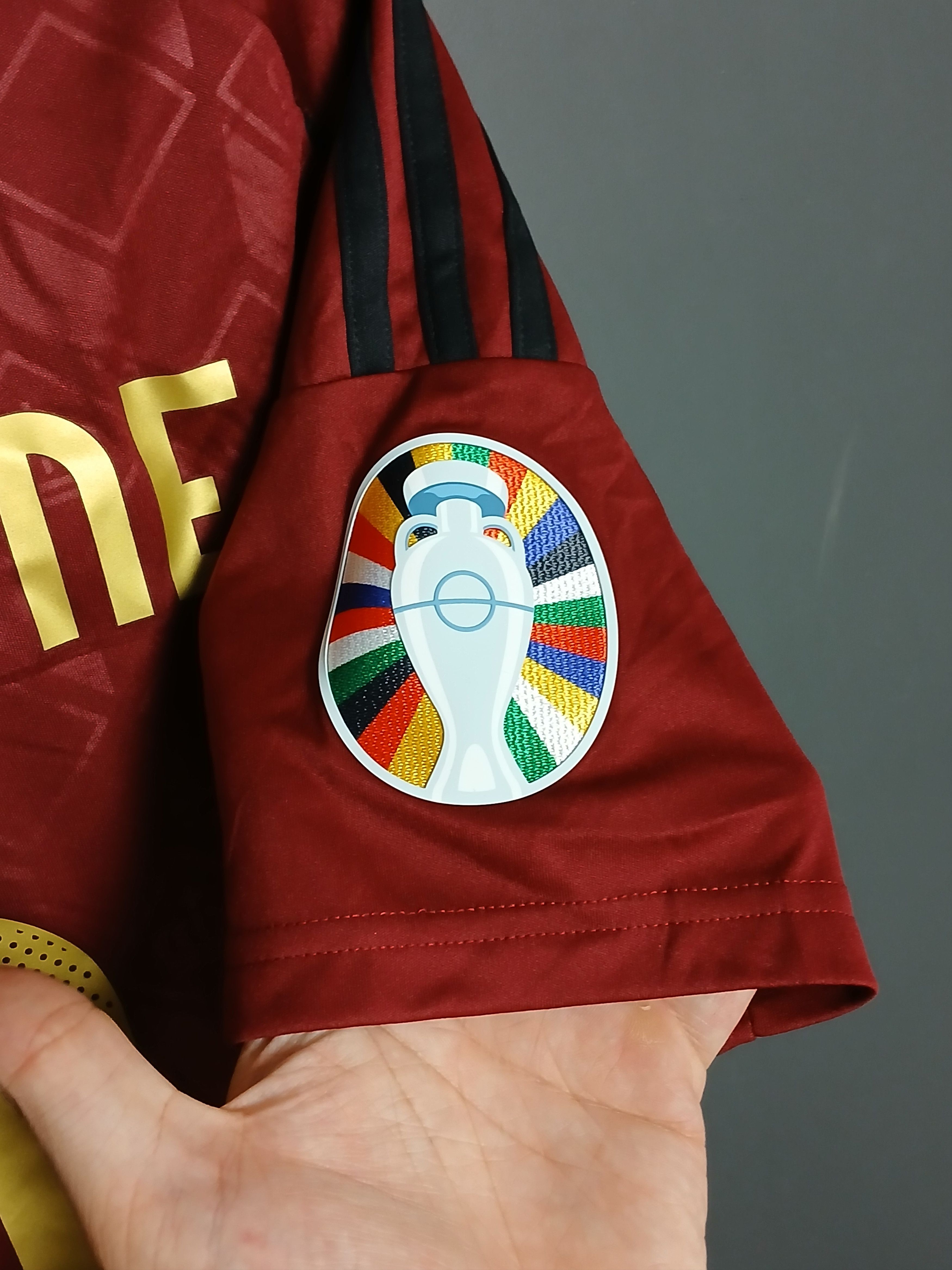 Adidas New Belgium 2024 Home De Bruyne Football Jersey T-Shirt Size US XS / EU 42 / 0 - 5 Thumbnail