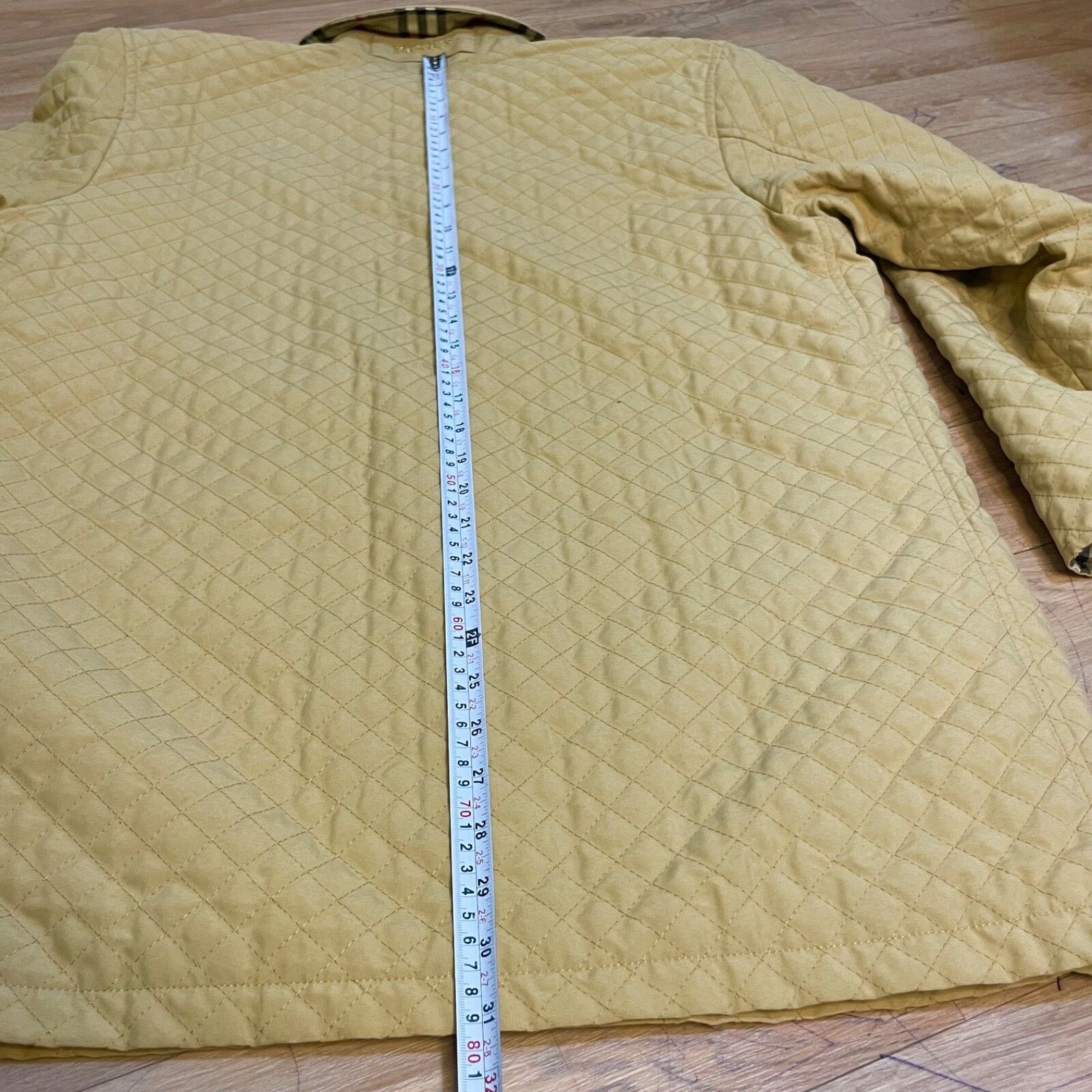 Burberry Burberry Quilted VINTAGE Jacket Nova check Diamond women's Size L / US 10 / IT 46 - 21 Thumbnail