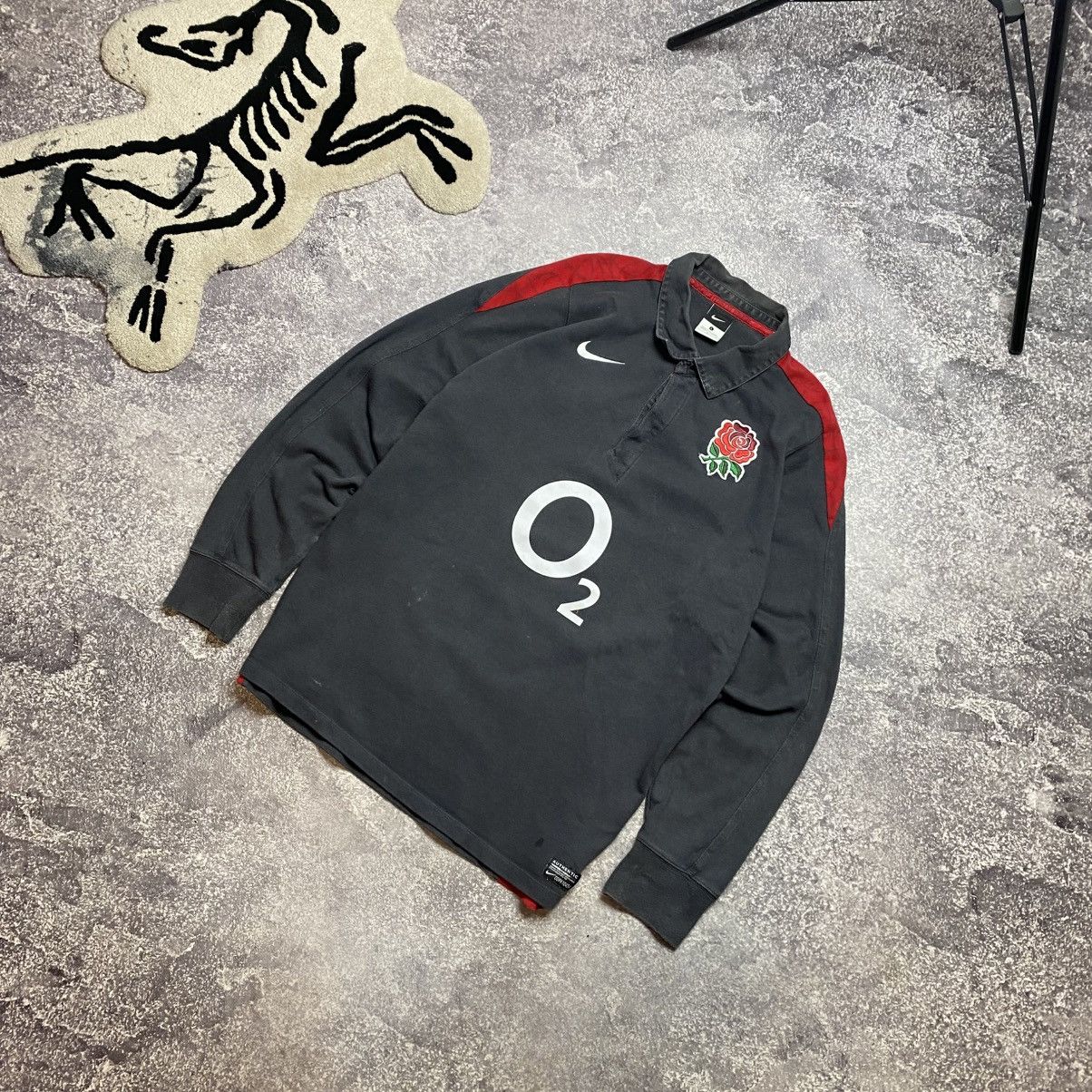 Vintage Vintage Nike England Rugby O2 Big logo 00’s Longsleeve Size US L / EU 52-54 / 3 - 1 Thumbnail