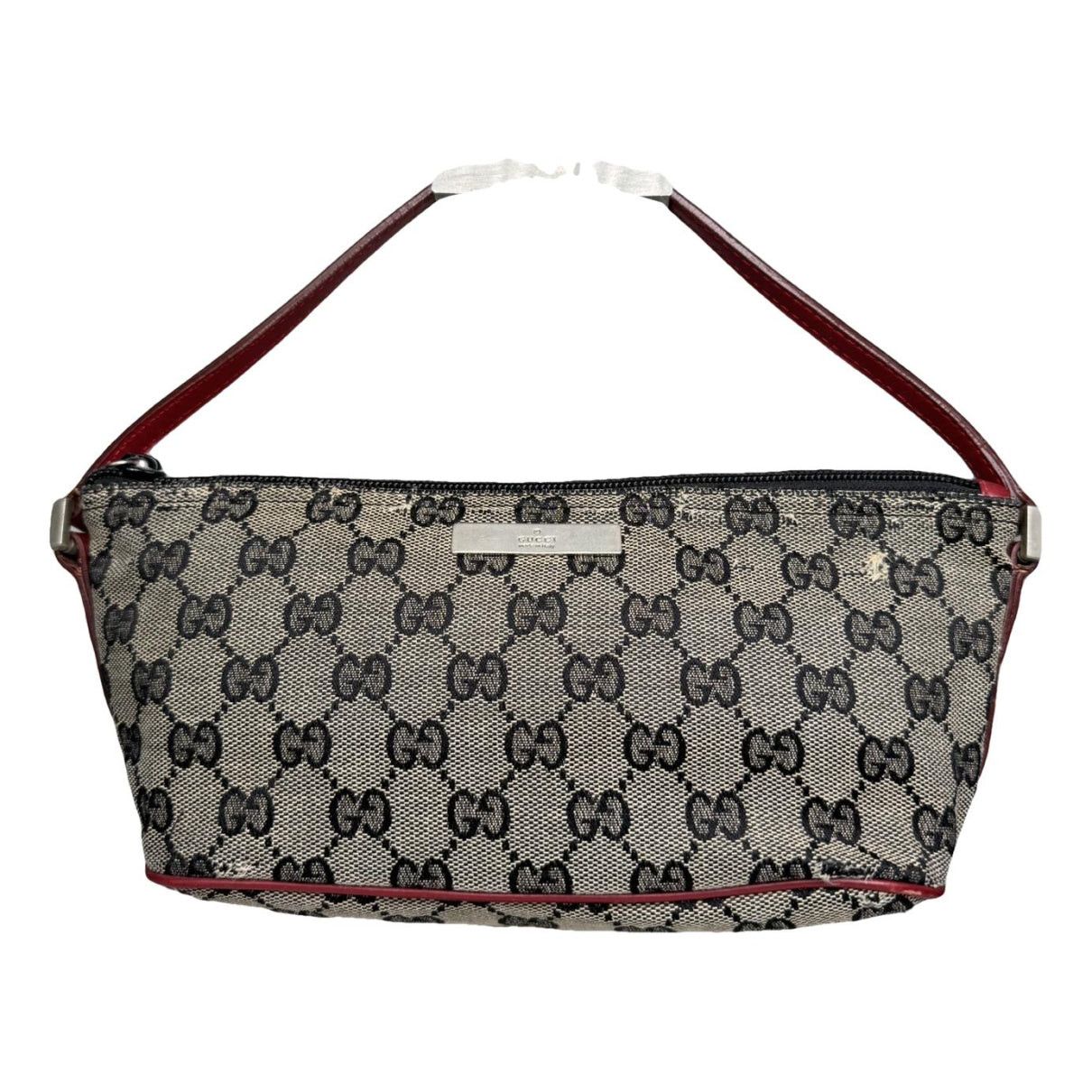Gucci Jackie 1961 Beige Cotton Handbag Size ONE SIZE - 1 Thumbnail