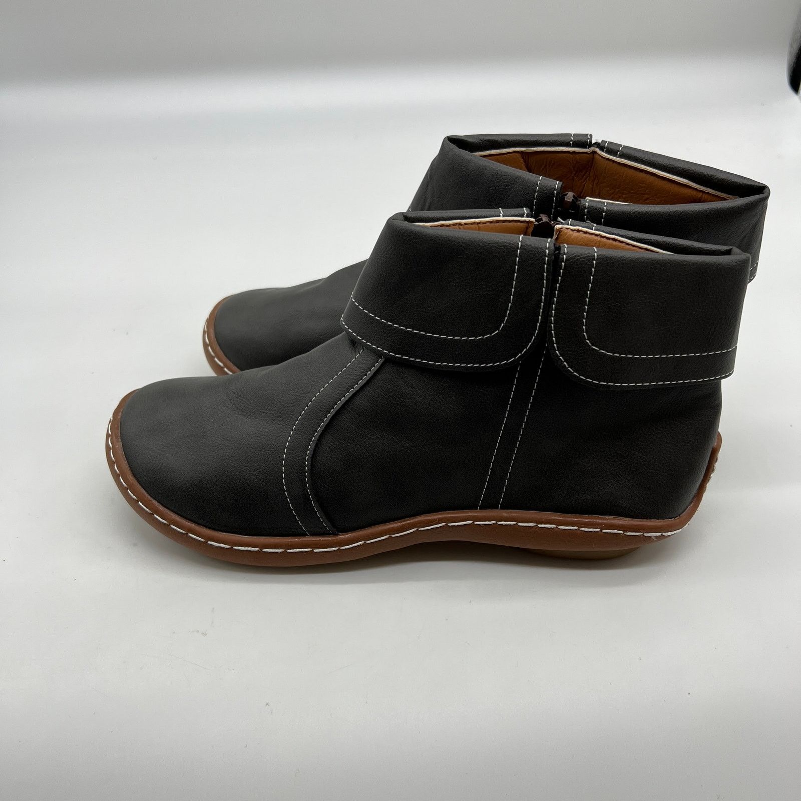 Other Fashion Womens Ankle Boot Comfortable Slip On Flat Size US 9.5 / IT 39.5 - 6 Thumbnail