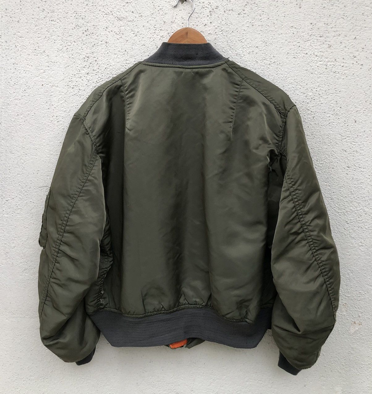 Alpha Industries VTG Alpha Industries Flyer’s Man Intermediate Bomber Jacket Size US XL / EU 56 / 4 - 11 Thumbnail