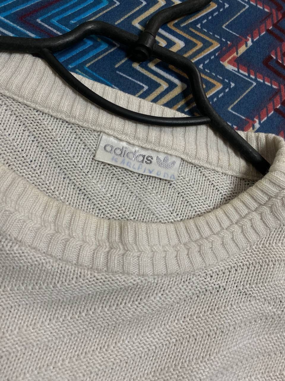 Adidas × Vintage ADIDAS Big Spell Out Logo Crewneck Sweatshirts Size US M / EU 48-50 / 2 - 2 Thumbnail