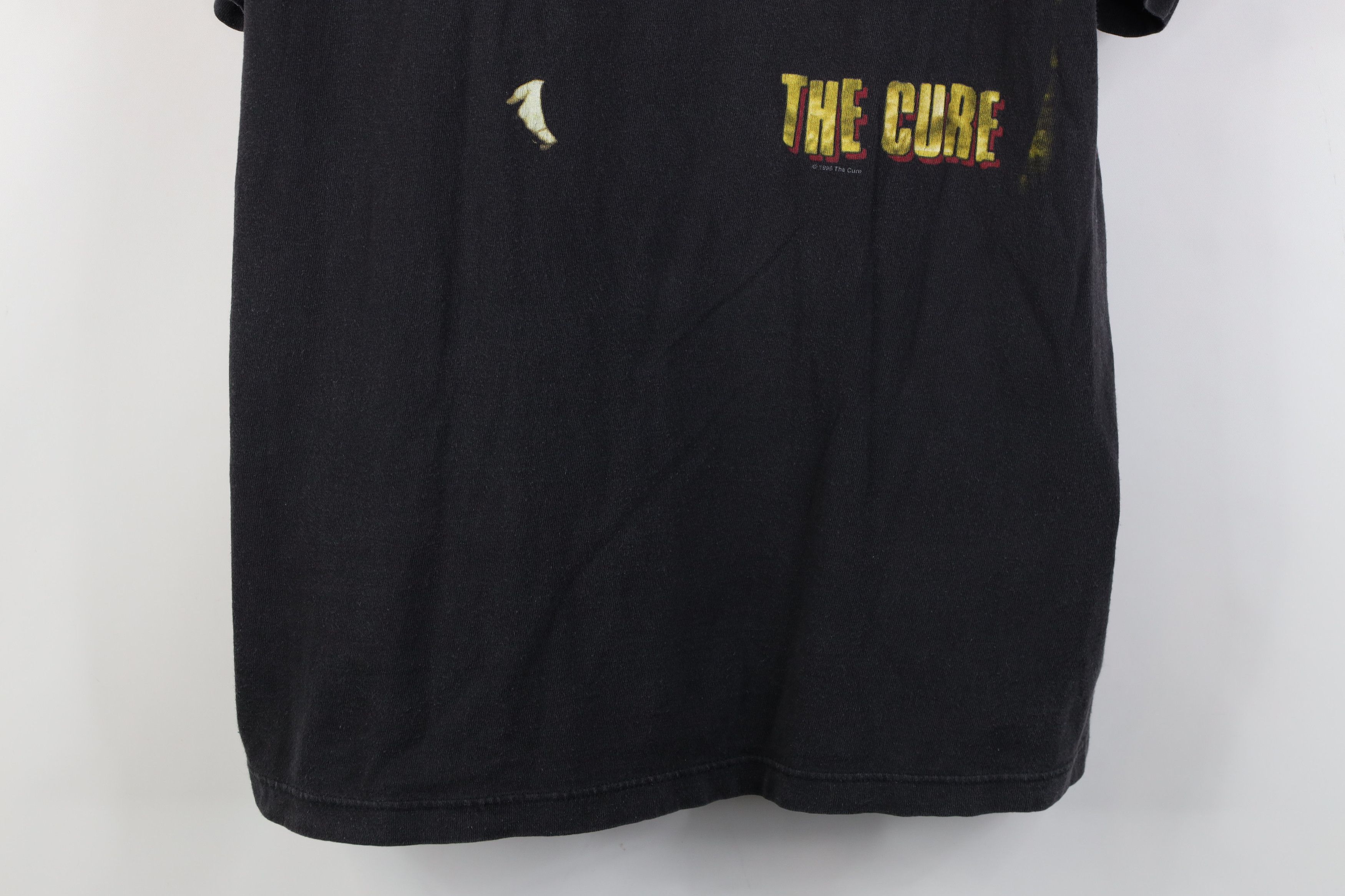 Vintage Vintage 90s 1996 Swing Tour The Cure Band T-Shirt Black USA Size US L / EU 52-54 / 3 - 3 Thumbnail