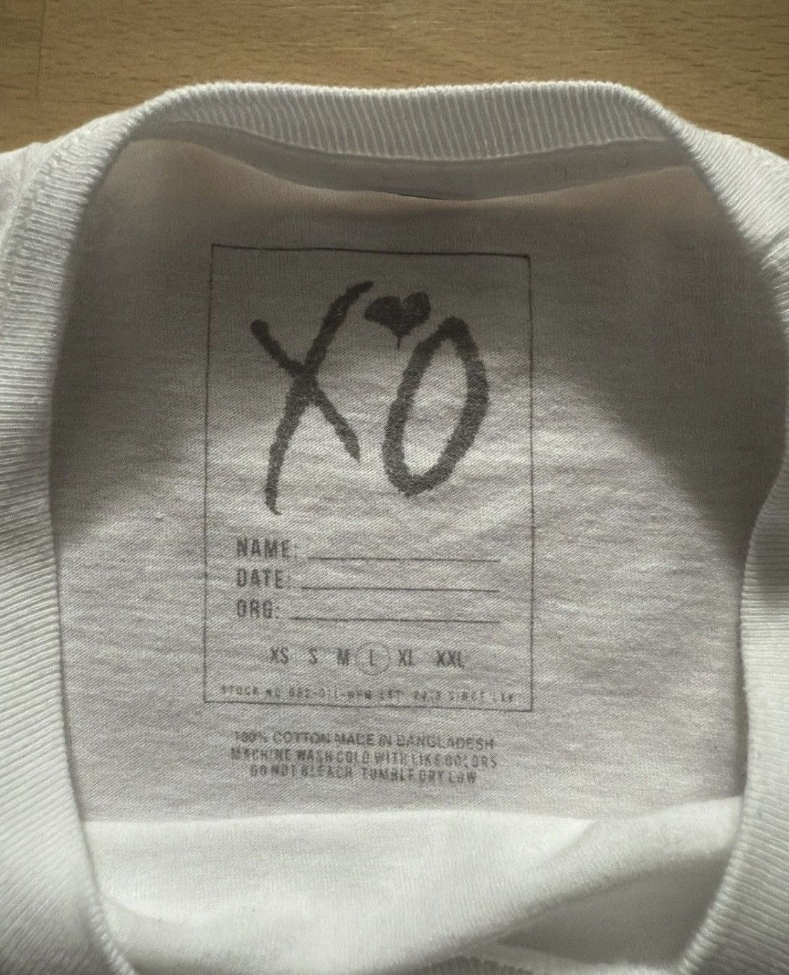 The Weeknd The Weeknd XO Dawn FM Bundle Size US L / EU 52-54 / 3 - 12 Thumbnail