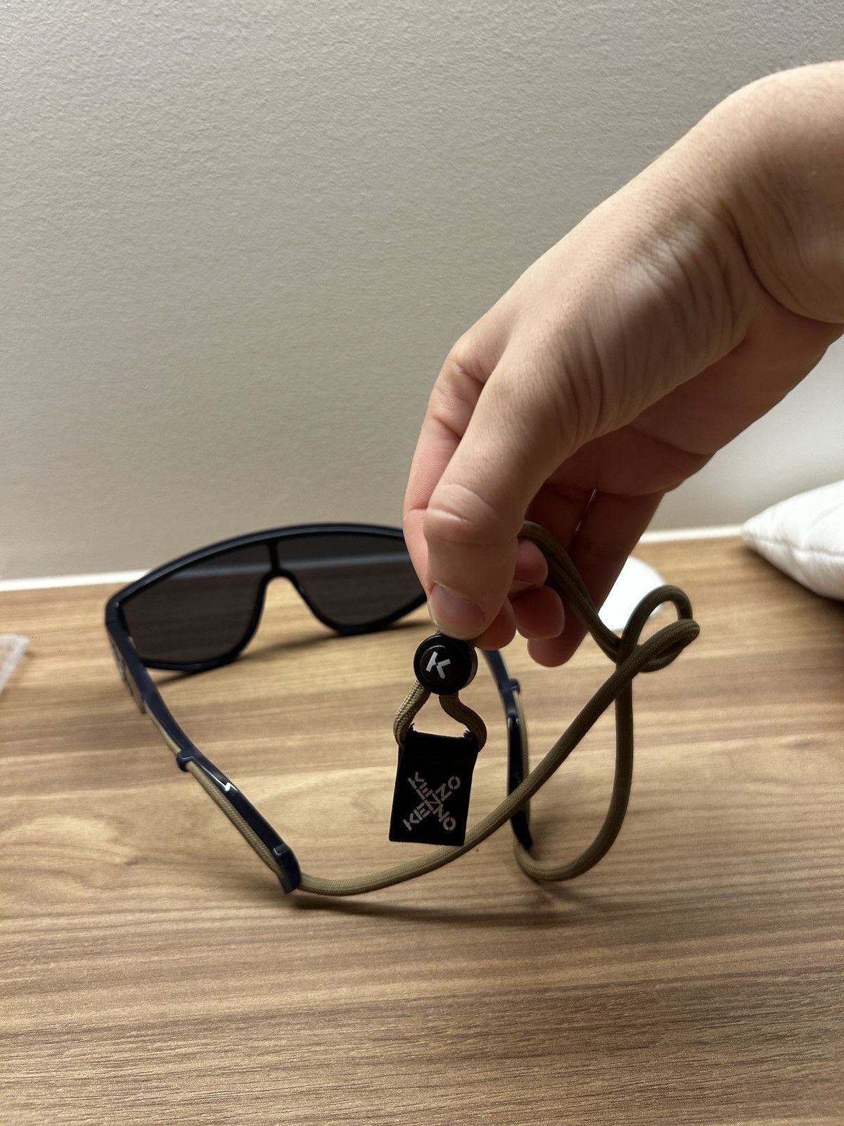 Kenzo Oversized kenzo strap sunglasses Size ONE SIZE - 5 Thumbnail