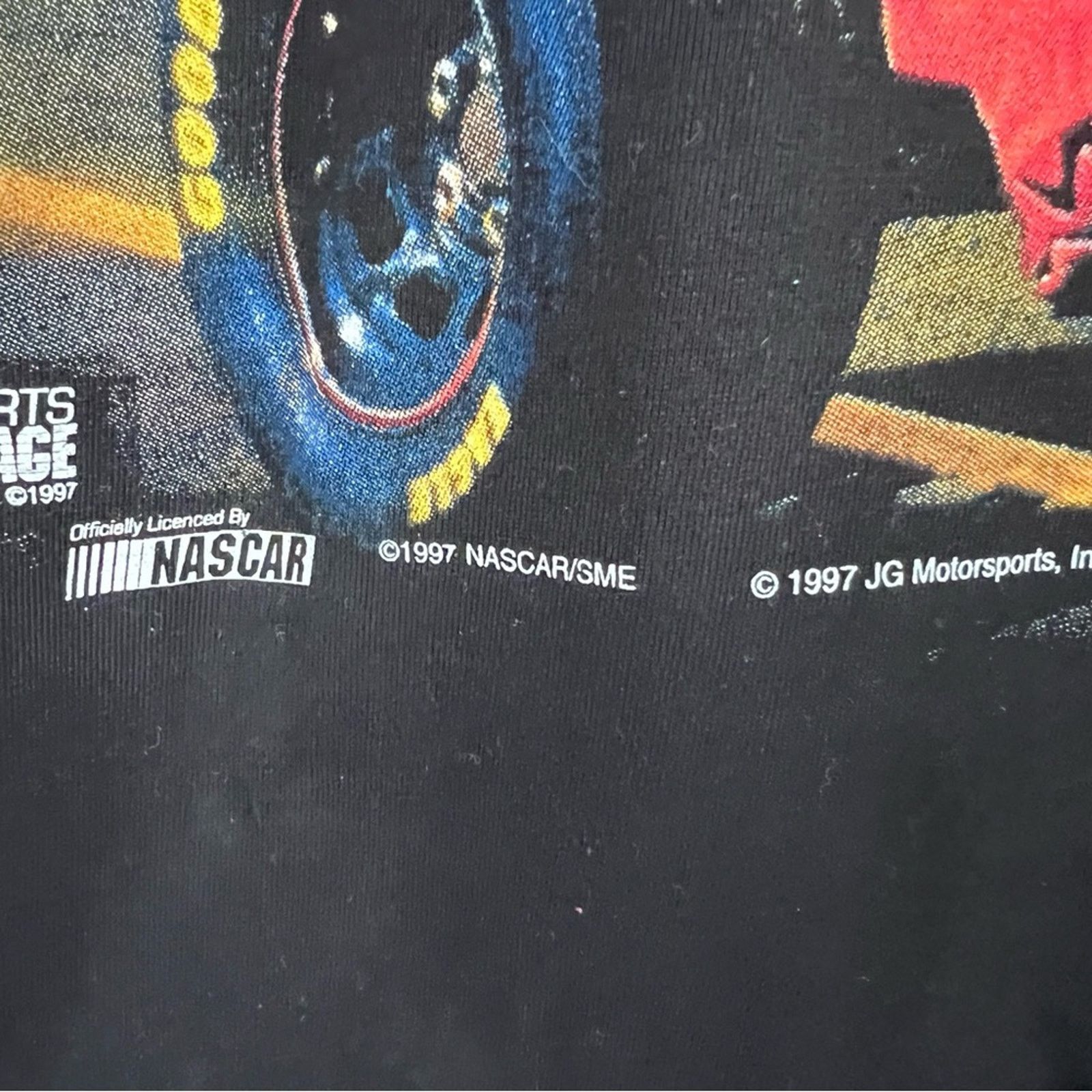 Chase Authentics DEADSTOCK Vintage Chase 1997 Jeff Gordon ALL OVER PRINT AOP Size US XL / EU 56 / 4 - 9 Thumbnail