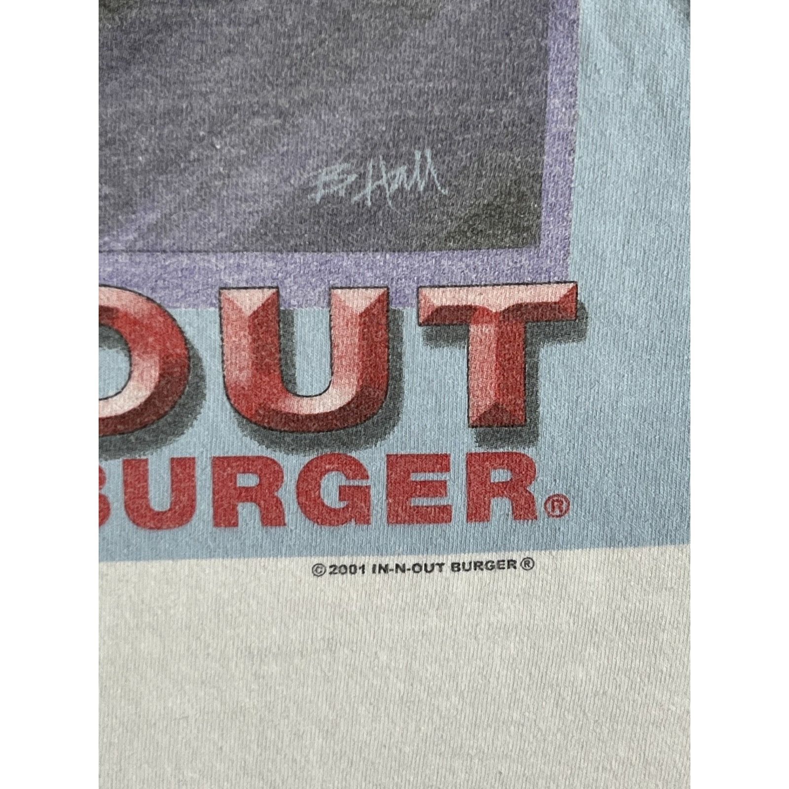 Other Vintage In N Out Burger Shirt Mens M/L White Fishermans Whar Size US M / EU 48-50 / 2 - 10 Thumbnail