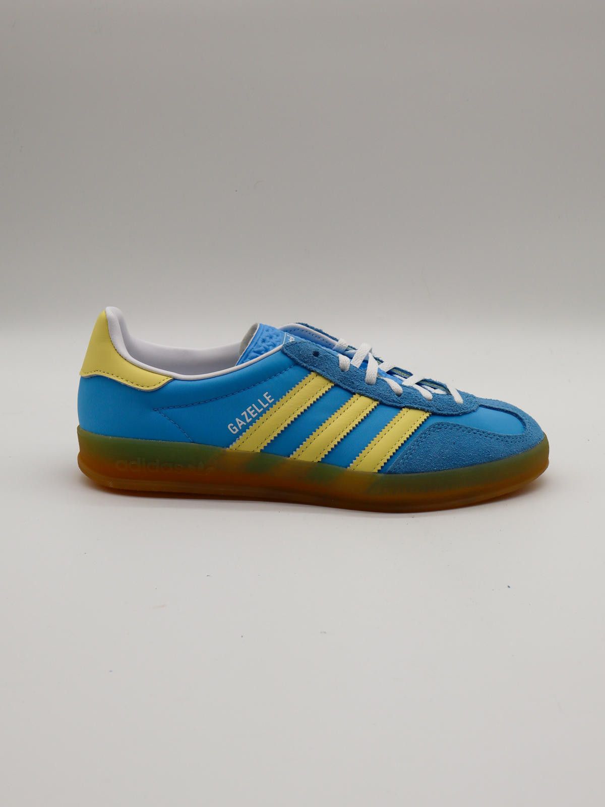 Adidas adidas Gazelle Indoor - Blue / Yellow - IE2960 – Size 7.5 Size US 8.5 / EU 41-42 - 5 Thumbnail