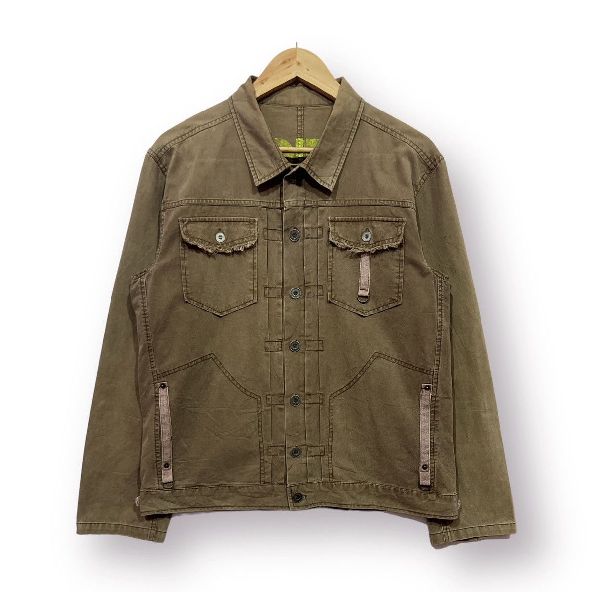 Japanese Brand 🔥 Typo Graphical Nois bondage rider jacket Size US S / EU 44-46 / 1 - 1 Thumbnail