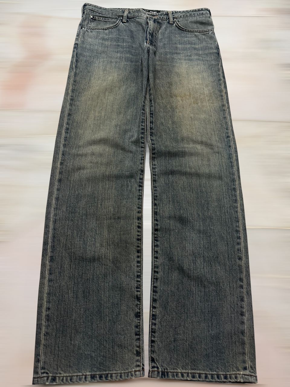 Wrangler 2000s Wrangler Buffalo Western Mud-Washed Crazy Jeans Size US 34 / EU 50 - 2 Thumbnail