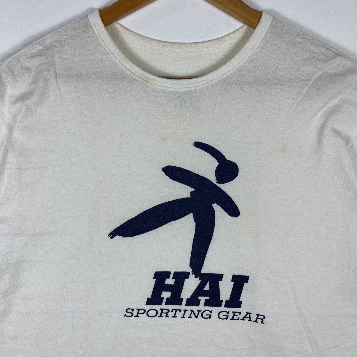 hai sporting gear イッセイミヤケ tシャツ VINTAGE HAI SPORTING GEAR ISSEY MIYAKE JAPANESE DESIGNER