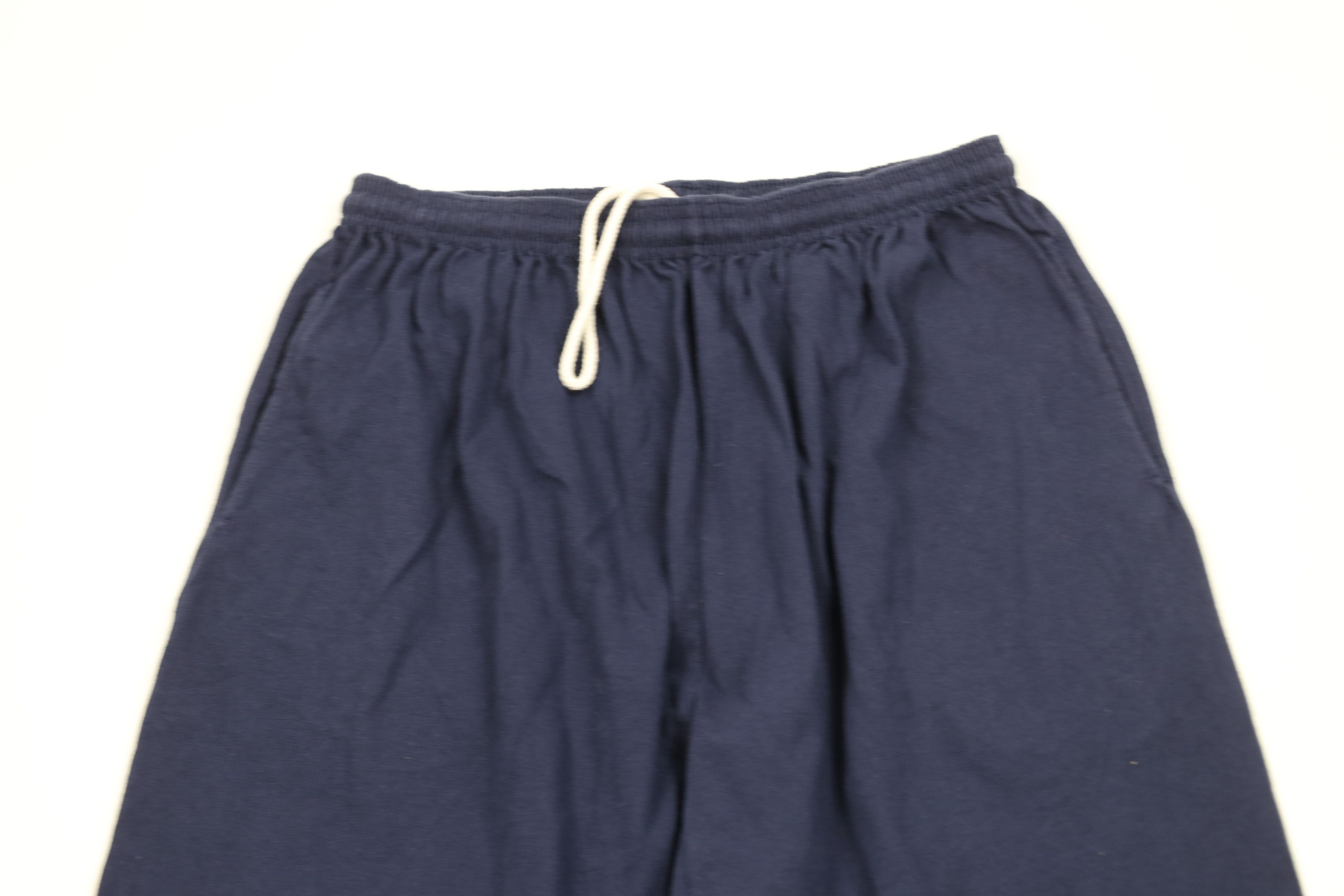 Russell Athletic Vintage 90s Y2K Russell Athletic Wide Leg Pants Blue Cotton Size US 36 / EU 52 - 2 Thumbnail