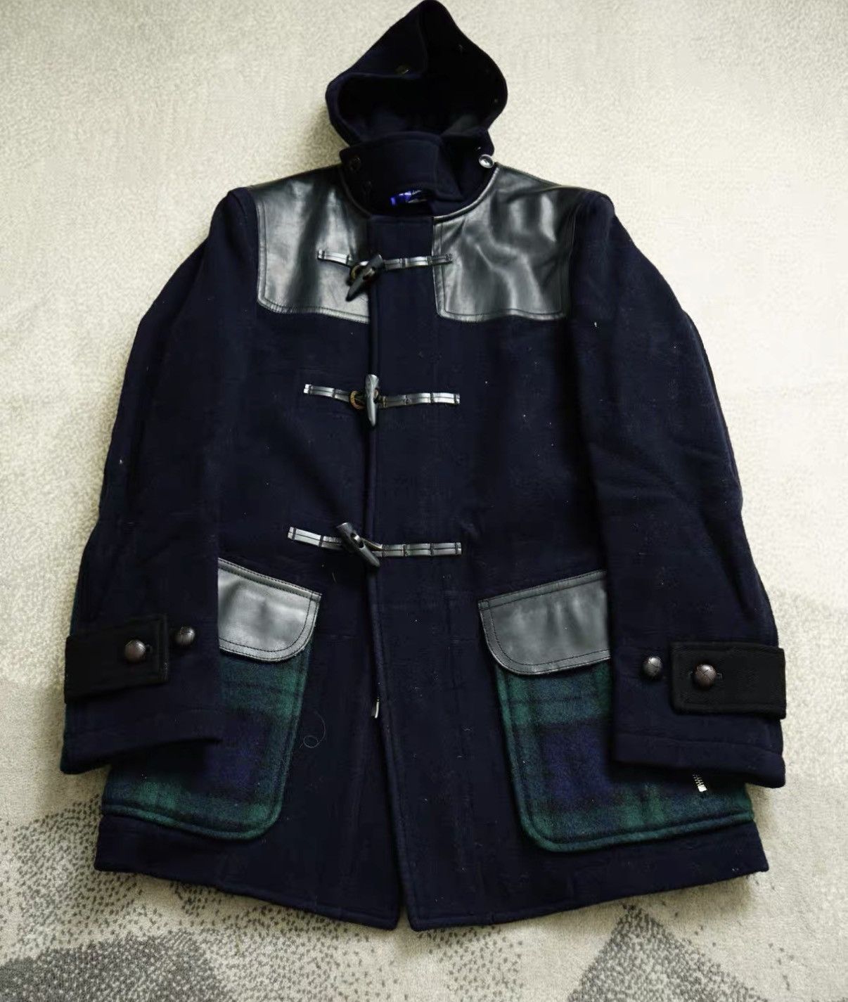 Comme des Garcons Comme des Garçons Junya Watanabe Quilted Wool Toggle Coat Size US S / EU 44-46 / 1 - 1 Thumbnail
