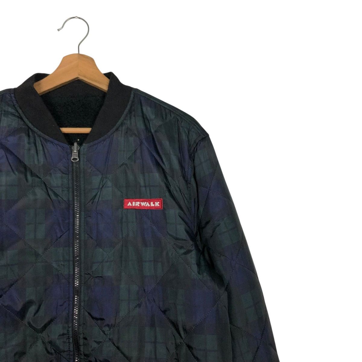 Japanese Brand 🔥VINTAGE REVERSIBLE BOMBER JACKET AIRWALK ISSEY MIYAKE Size US XL / EU 56 / 4 - 8 Thumbnail