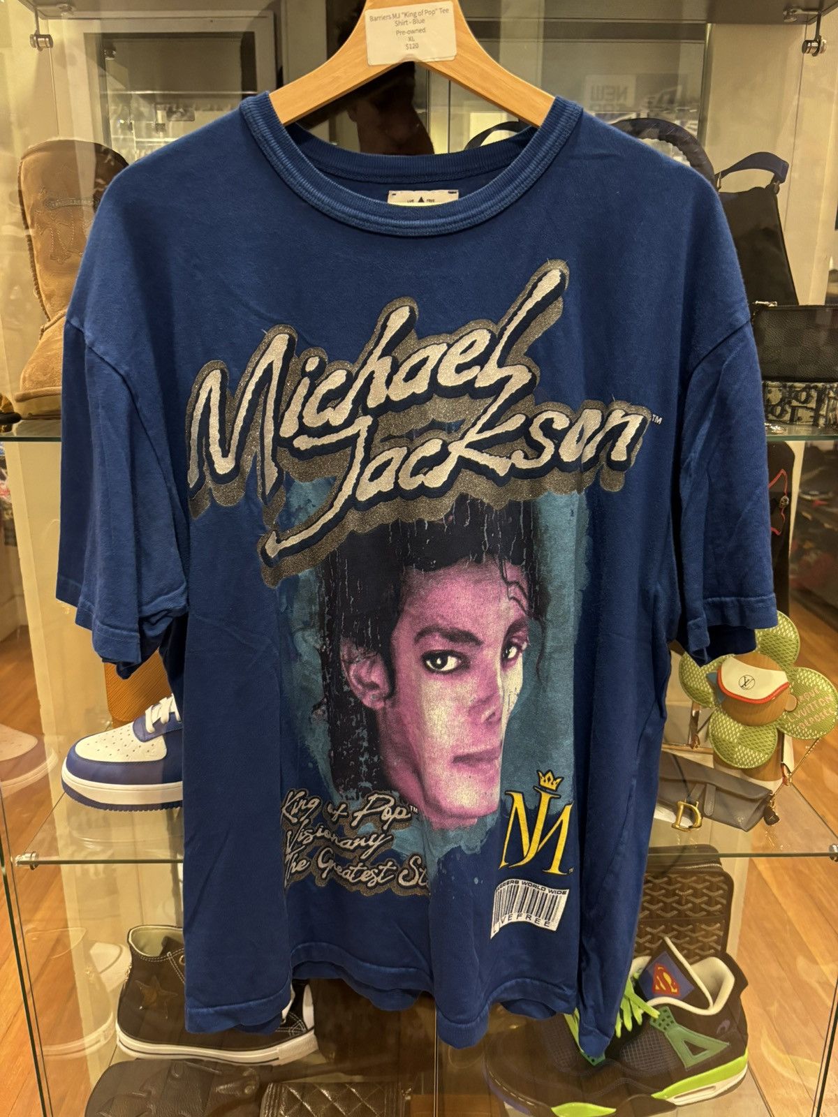 Barriers Barriers MJ King Of Pop Tee Size US XL / EU 56 / 4 - 1 Thumbnail