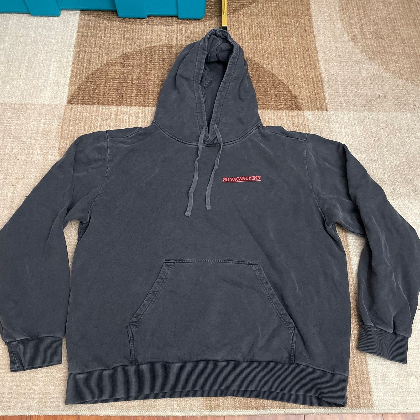 No Vacancy Inn NEW NO VACANCY INN BLACK VINTAGE HOODIE SZ EXTRA LARGE XL Size US XL / EU 56 / 4 - 2 Thumbnail