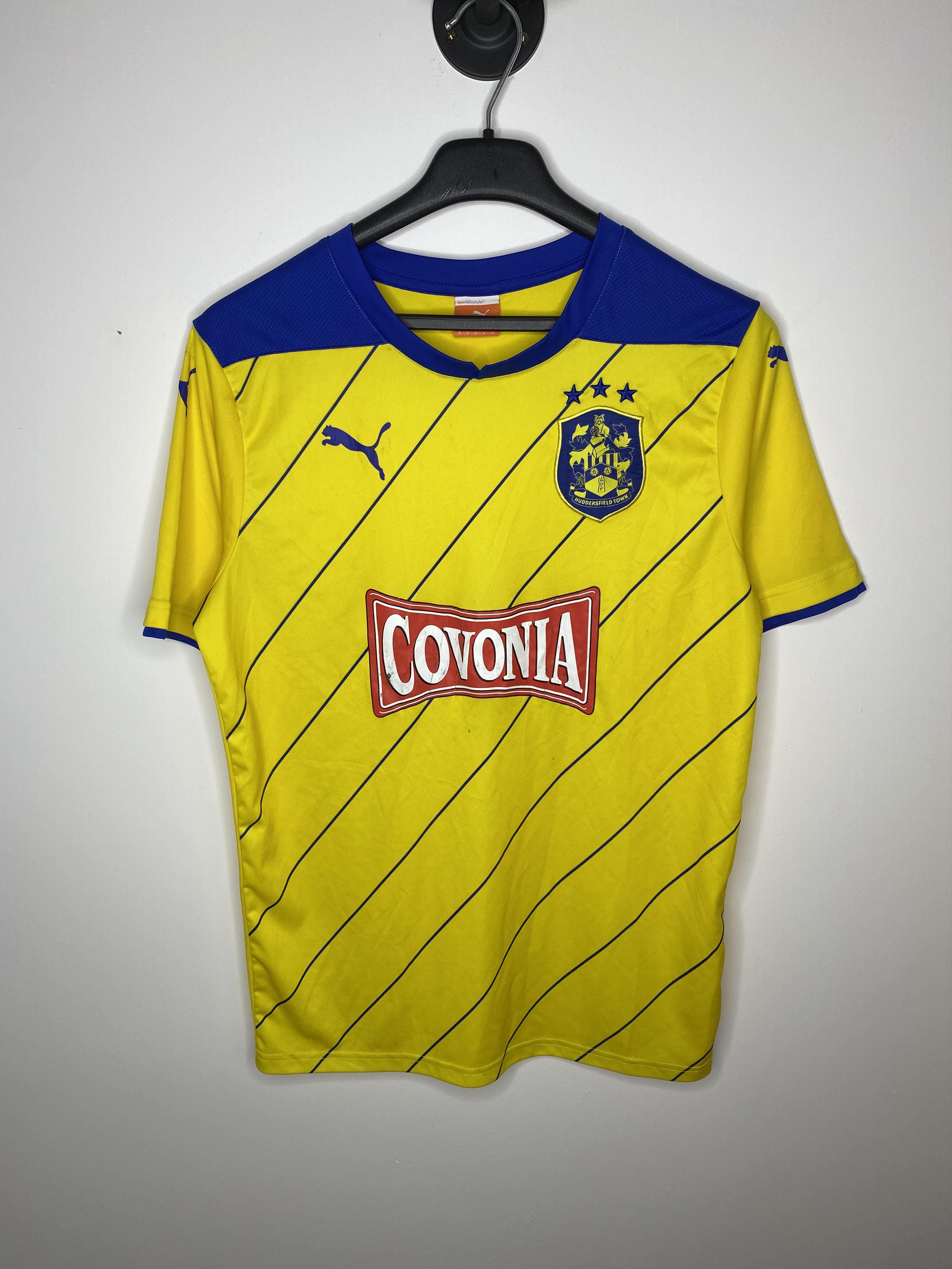 Puma HUDDERSFIELD TOWN 2013 THIRD FOOTBALL SHIRT SOCCER JERSEY Size US M / EU 48-50 / 2 - 1 Thumbnail