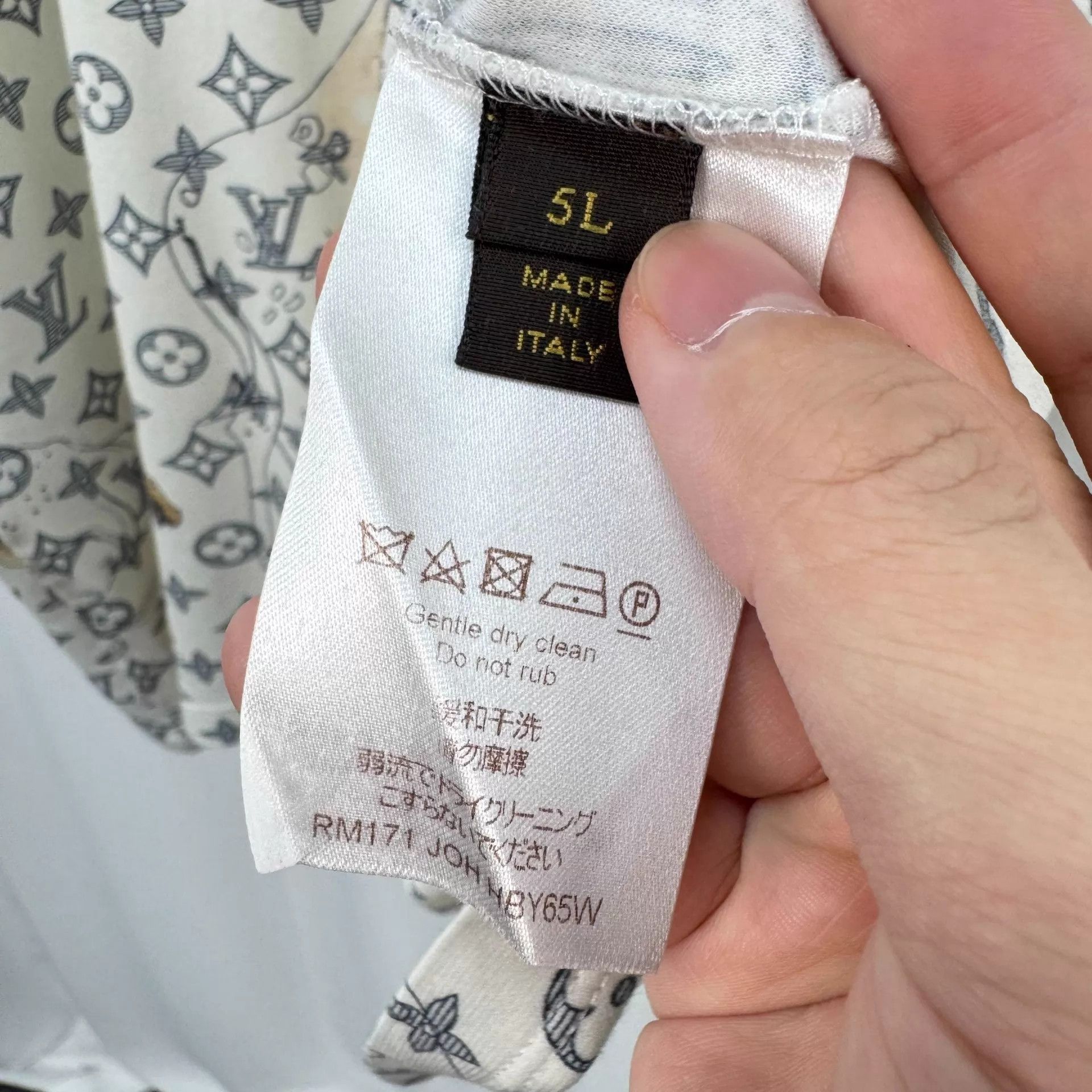 Louis Vuitton LV Zoo Monogram All Over Print Short Tee 5L 98 New Size 4XL / US 24-26 - 7 Thumbnail